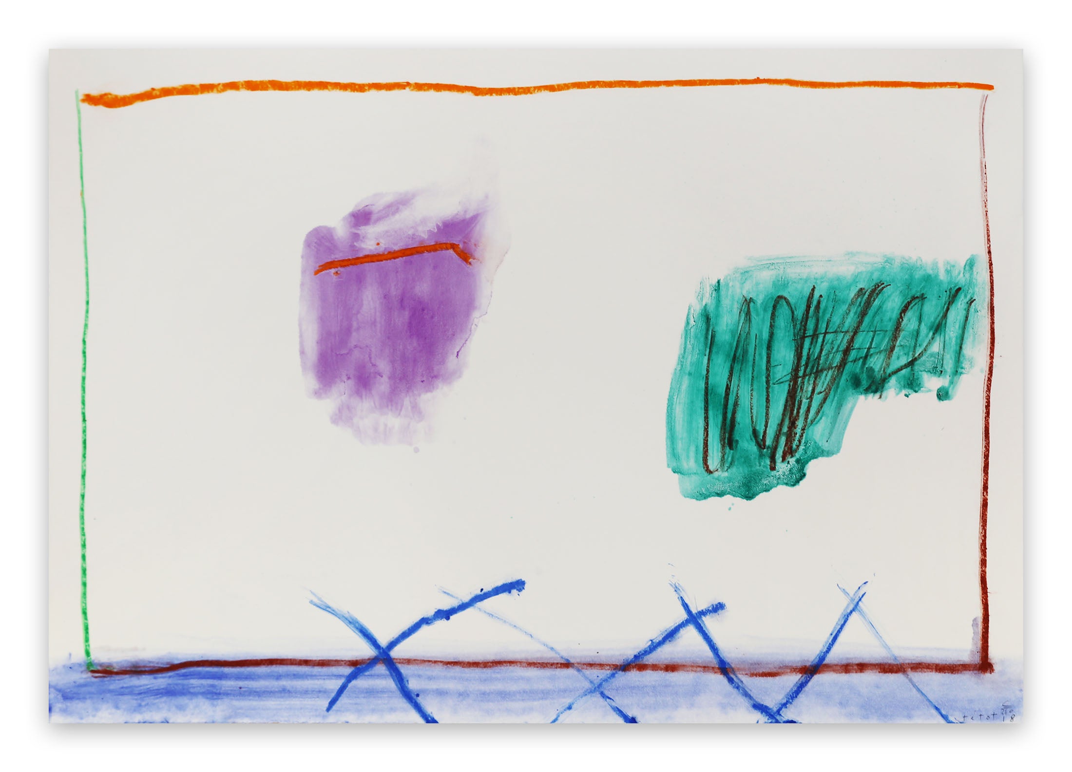 Untitled 4 by Claude Tétot, 2018