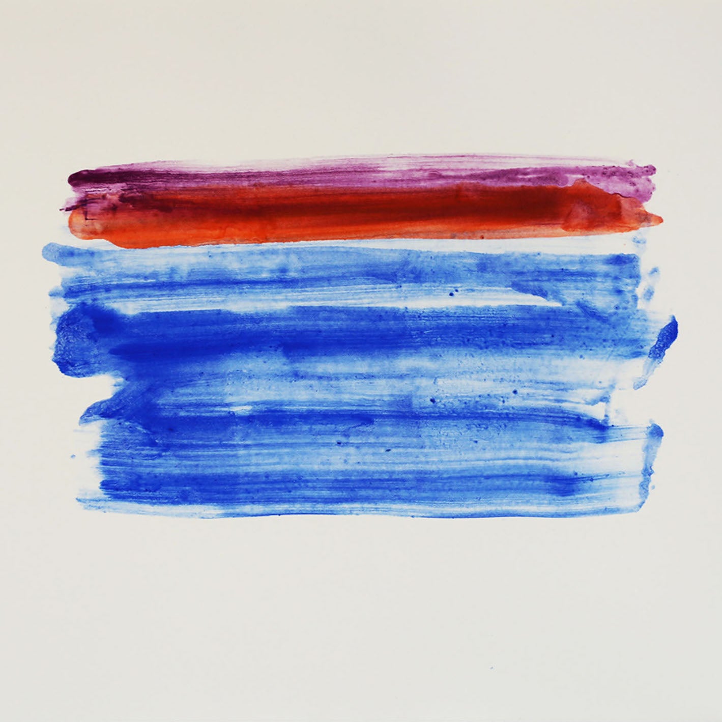 Artwork by Claude Tétot, Untitled 5, Made of Oil and acrylic on paper 