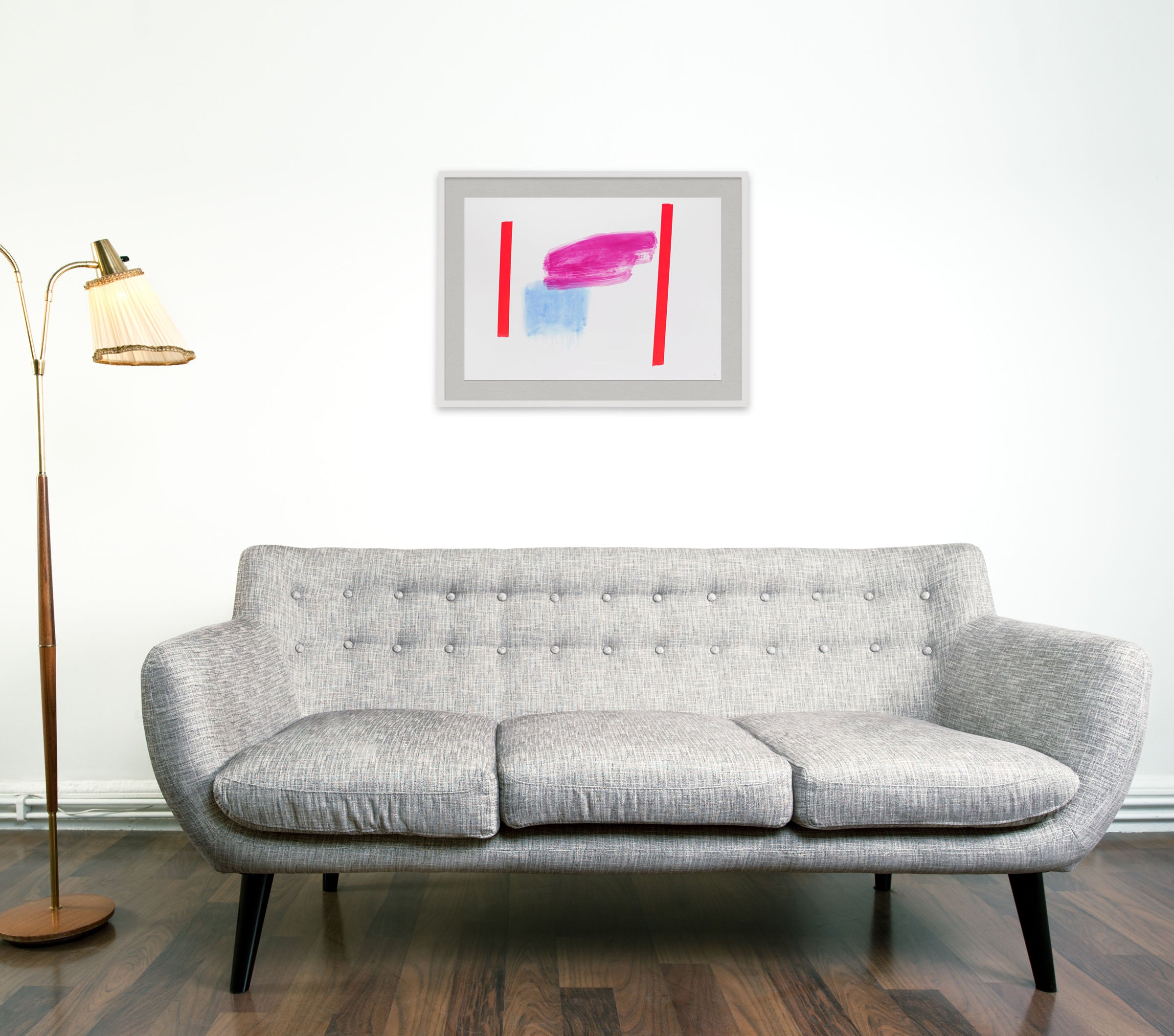 Artwork by Claude Tétot, Untitled 6, Made of Oil and acrylic on paper 