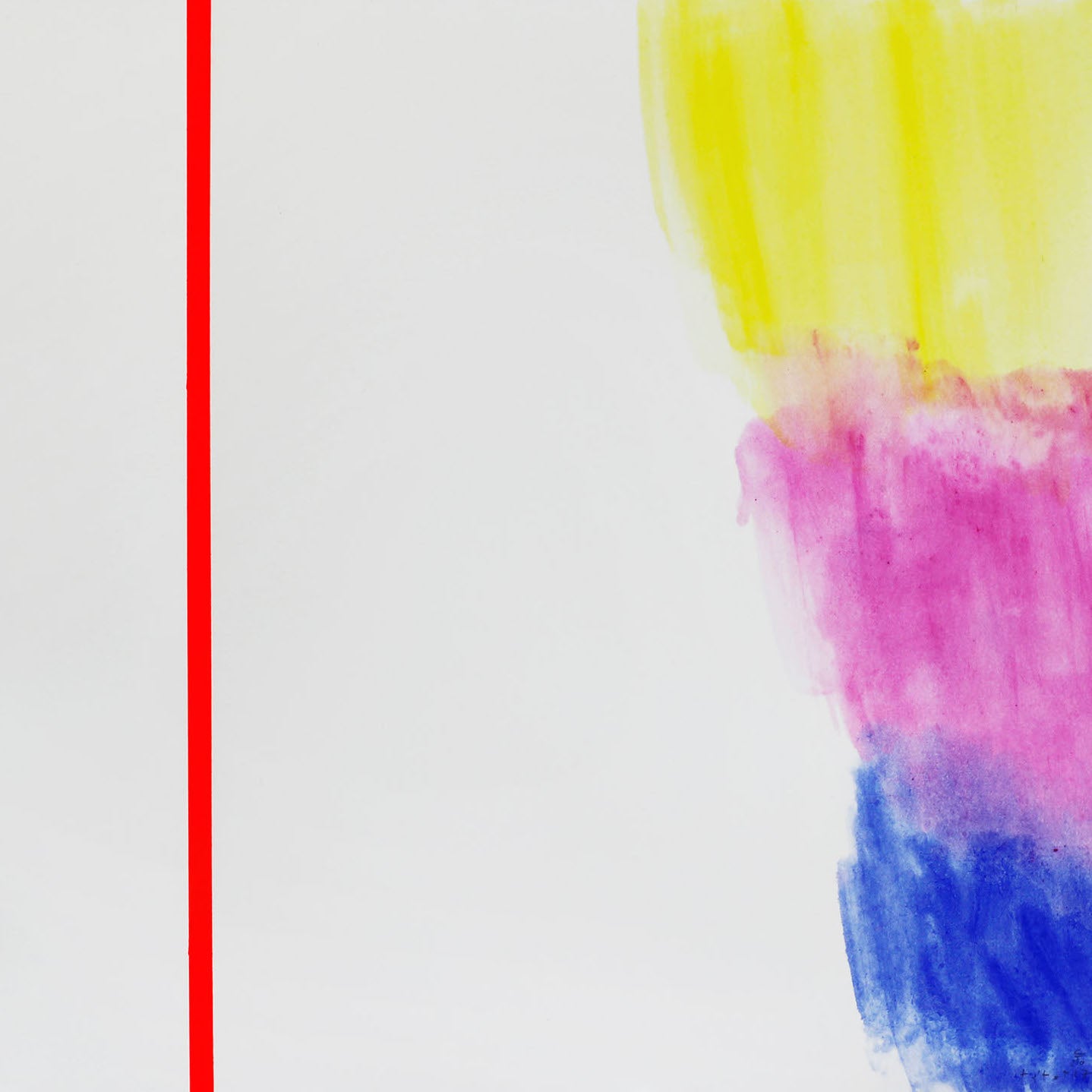 Artwork by Claude Tétot, Untitled 7, Made of Oil and acrylic on paper 