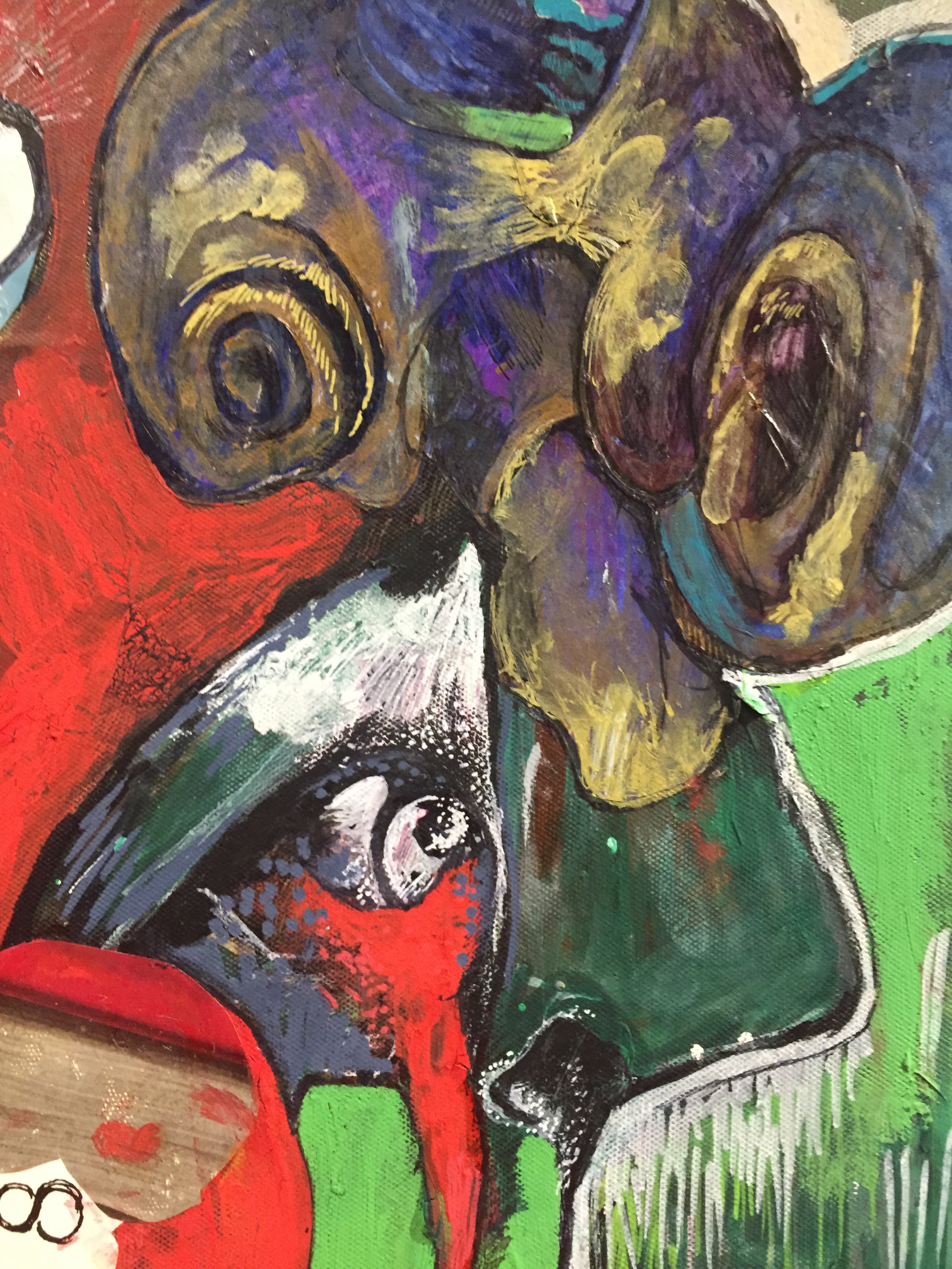 War Zone by Claudie  Baran, 2018