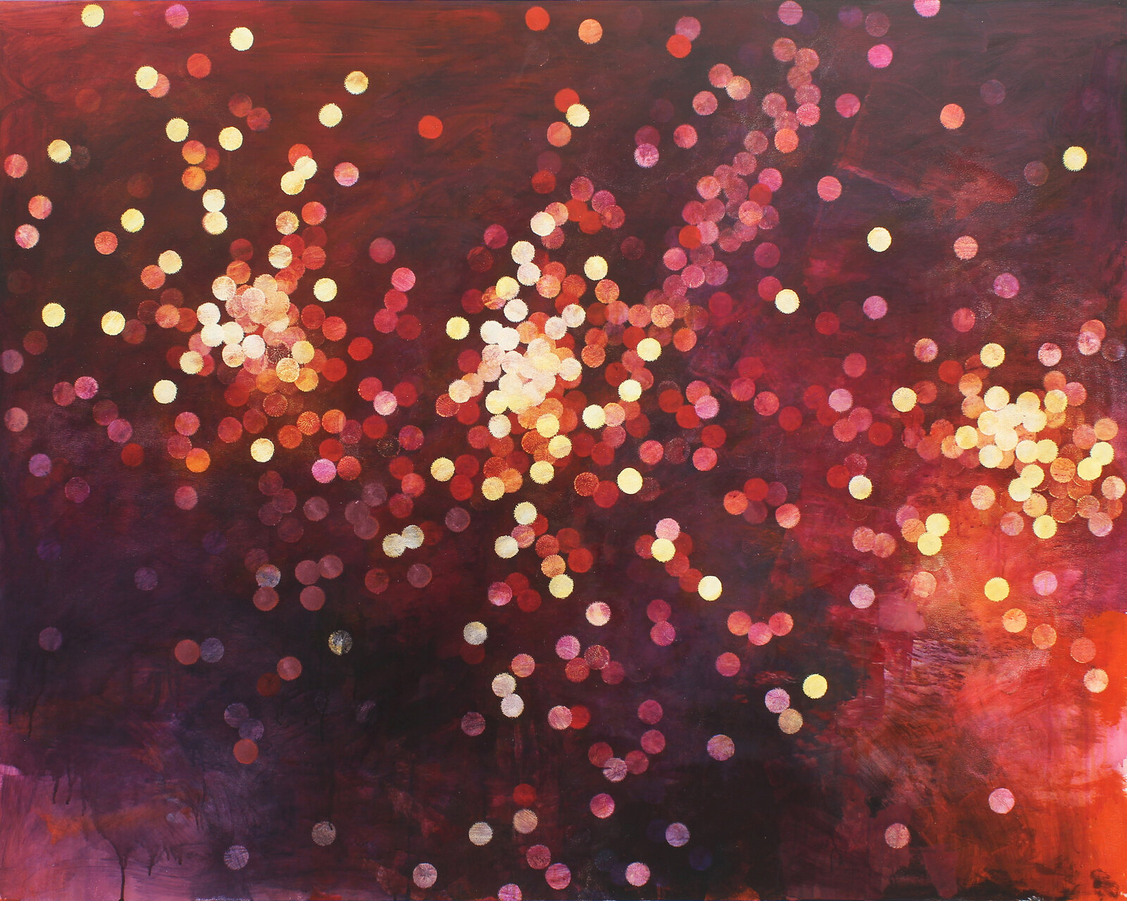 Atomic Painting #3 by Clay Johnson, 2023