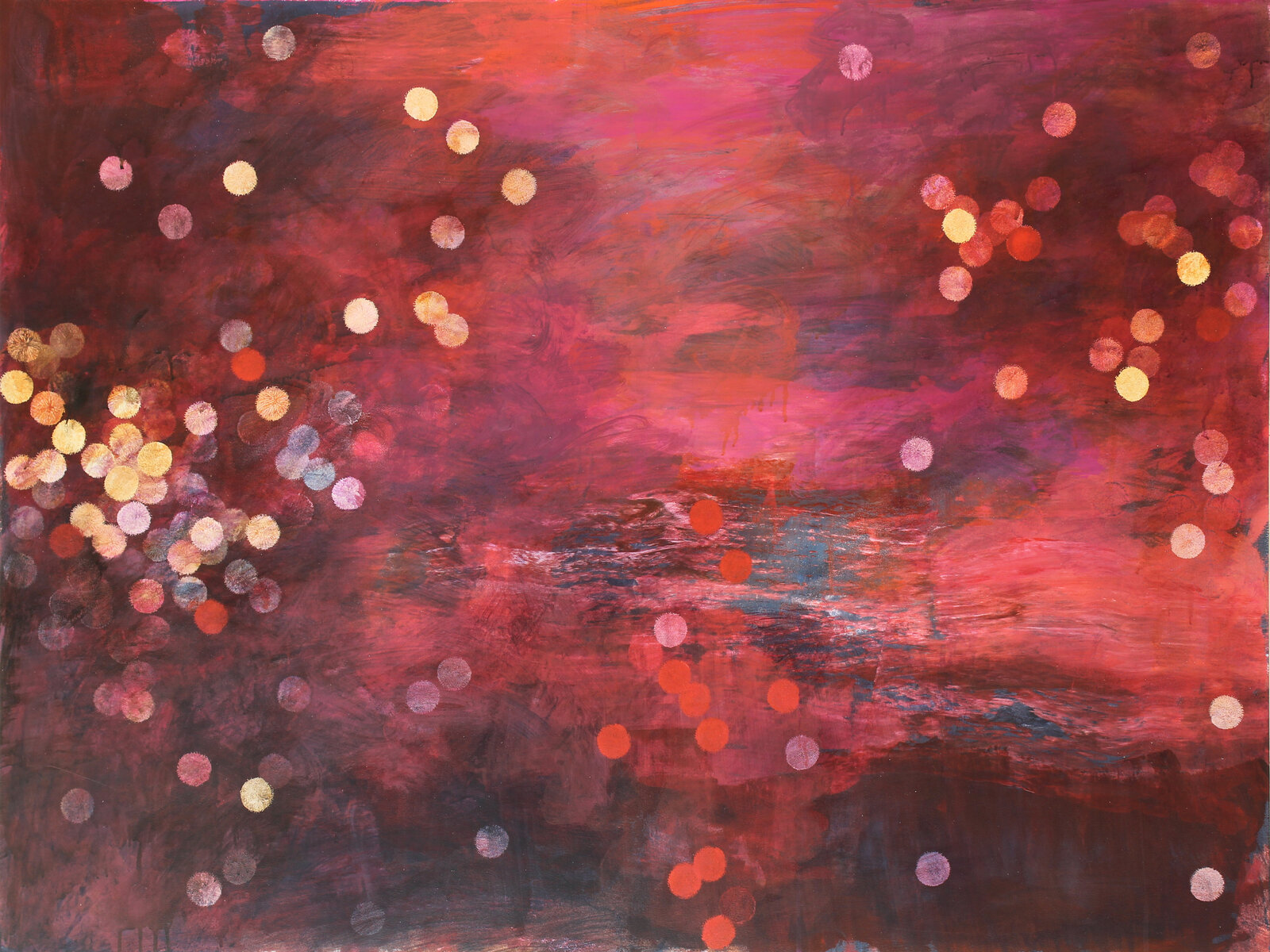 Atomic Painting #9 by Clay Johnson, 2023