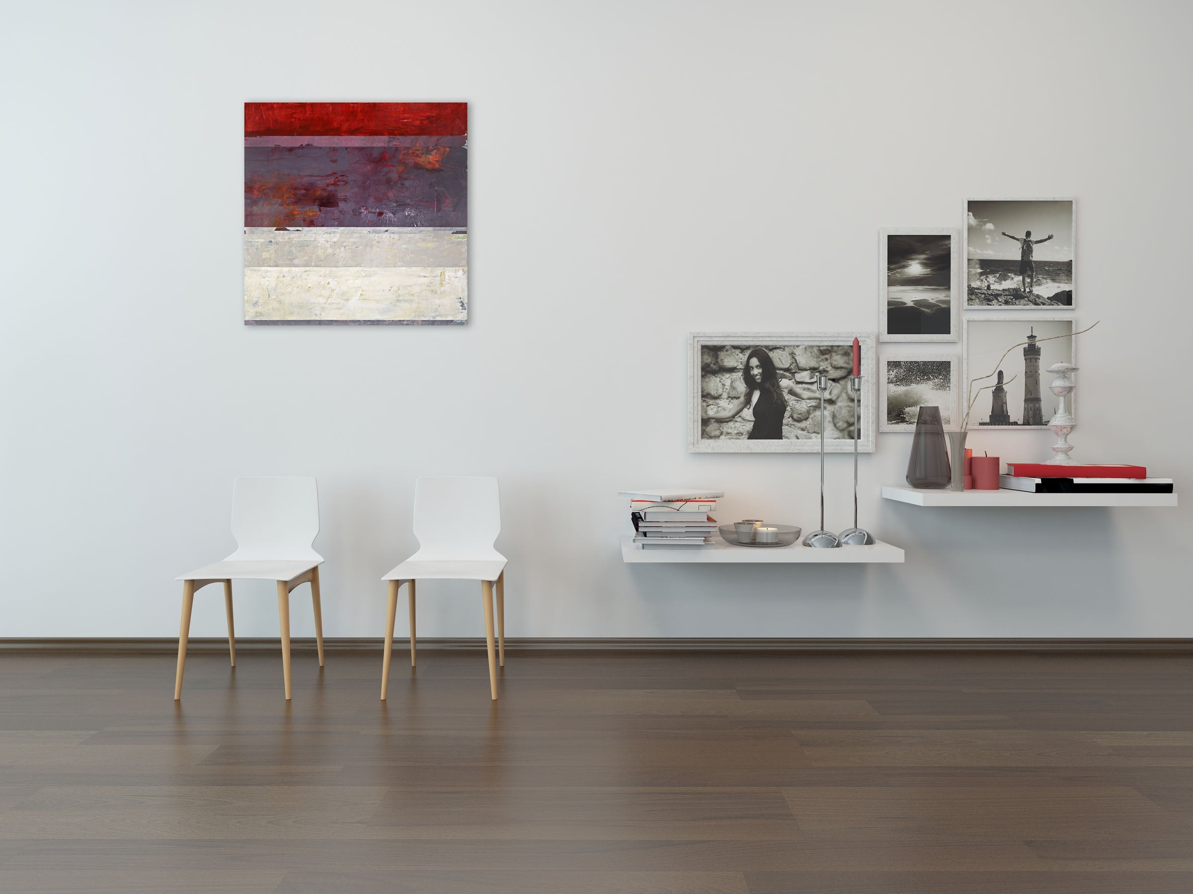 Artwork by Clay Johnson, Lorenzo's Riddle, Made of Acrylic on aluminum panel 