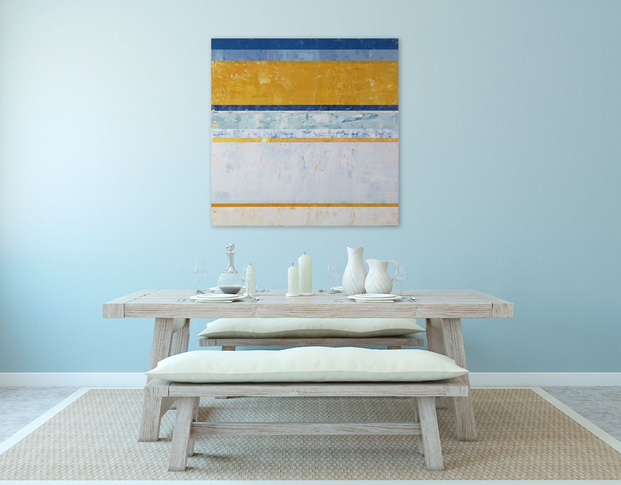 Artwork by Clay Johnson, The Admiral’s Wedding, Made of Acrylic on canvas 