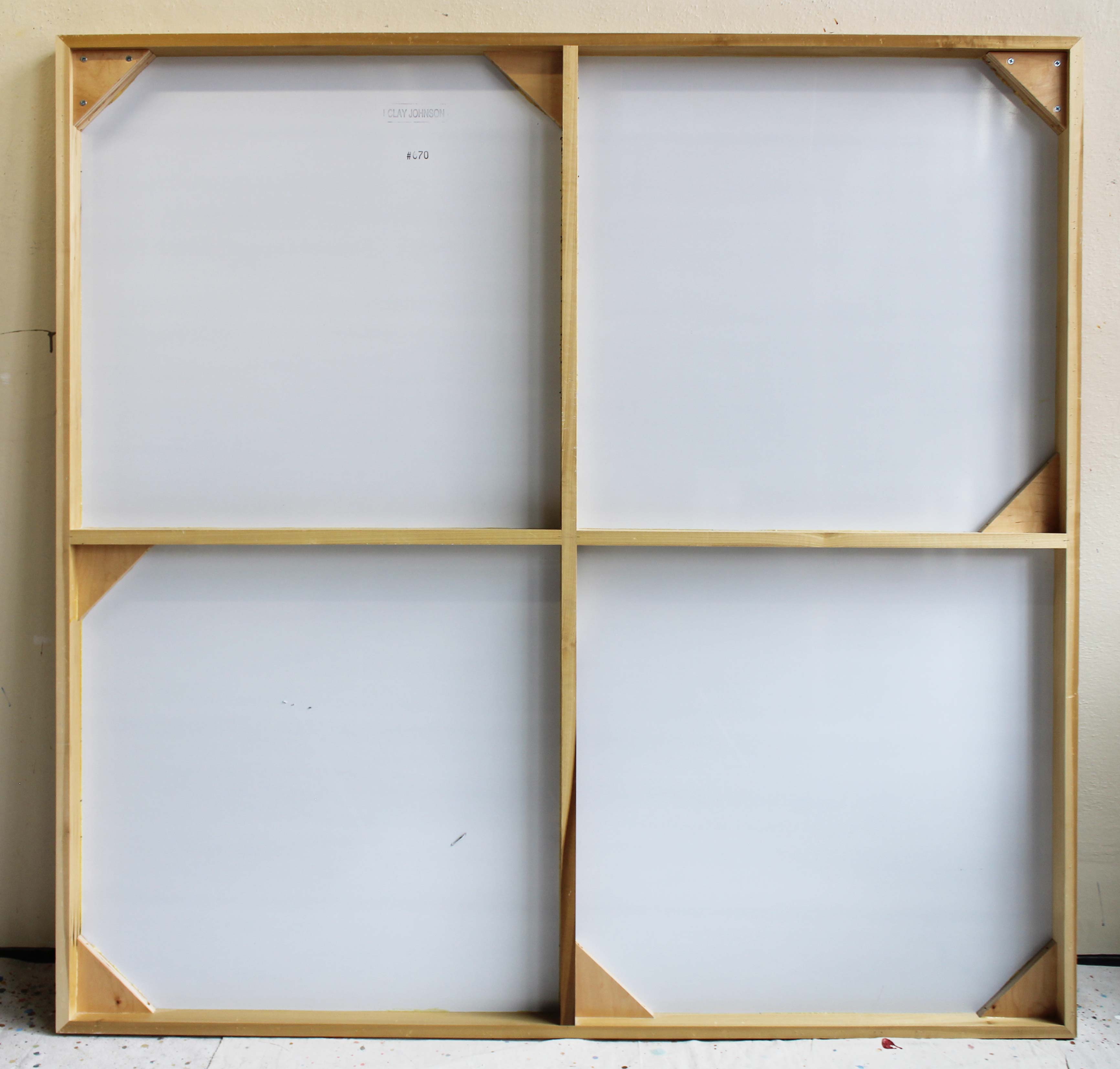 Artwork by Clay Johnson, The Delegation, Made of Acrylic on aluminum panel 