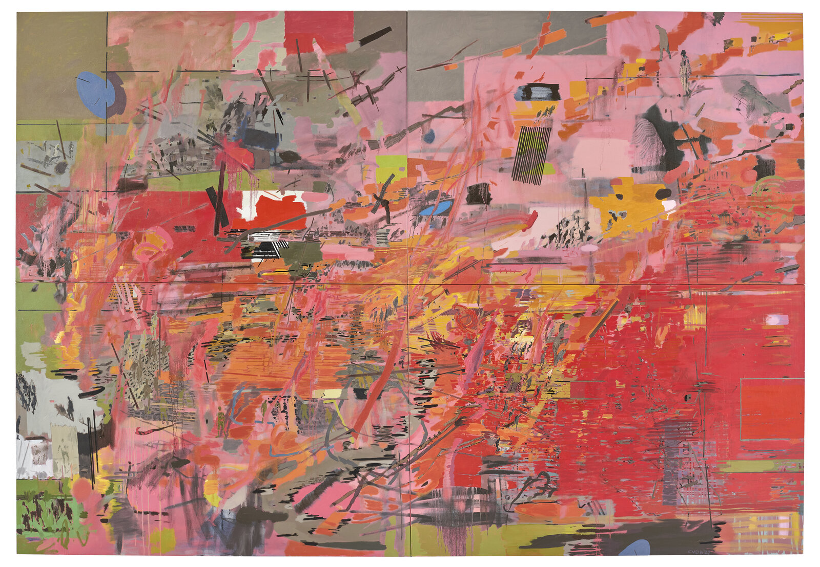 Fugitive Marks I by Clive van den Berg, 2022