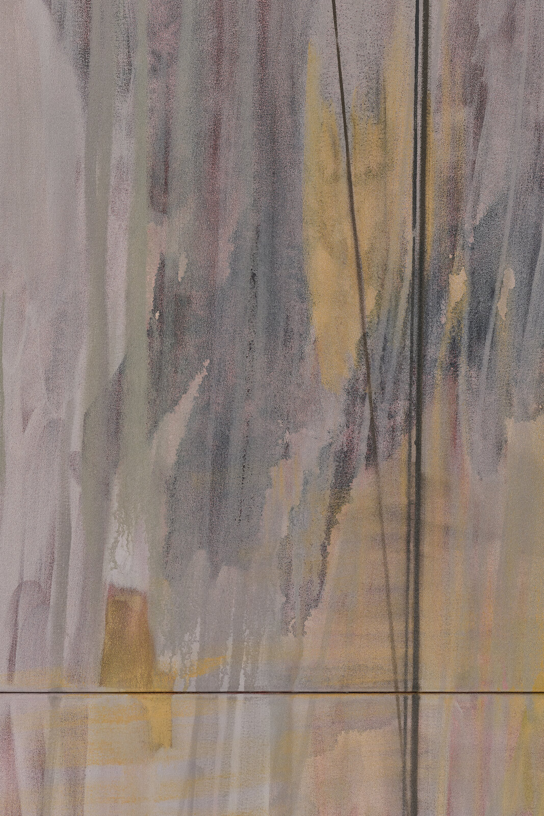 Artwork by Clive van den Berg, Fugitive Marks III, Made of Oil on canvas 