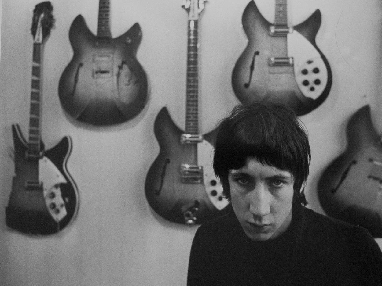 Artwork by Colin Jones, Pete Townshend & Guitars, Made of Gelatin silver print 