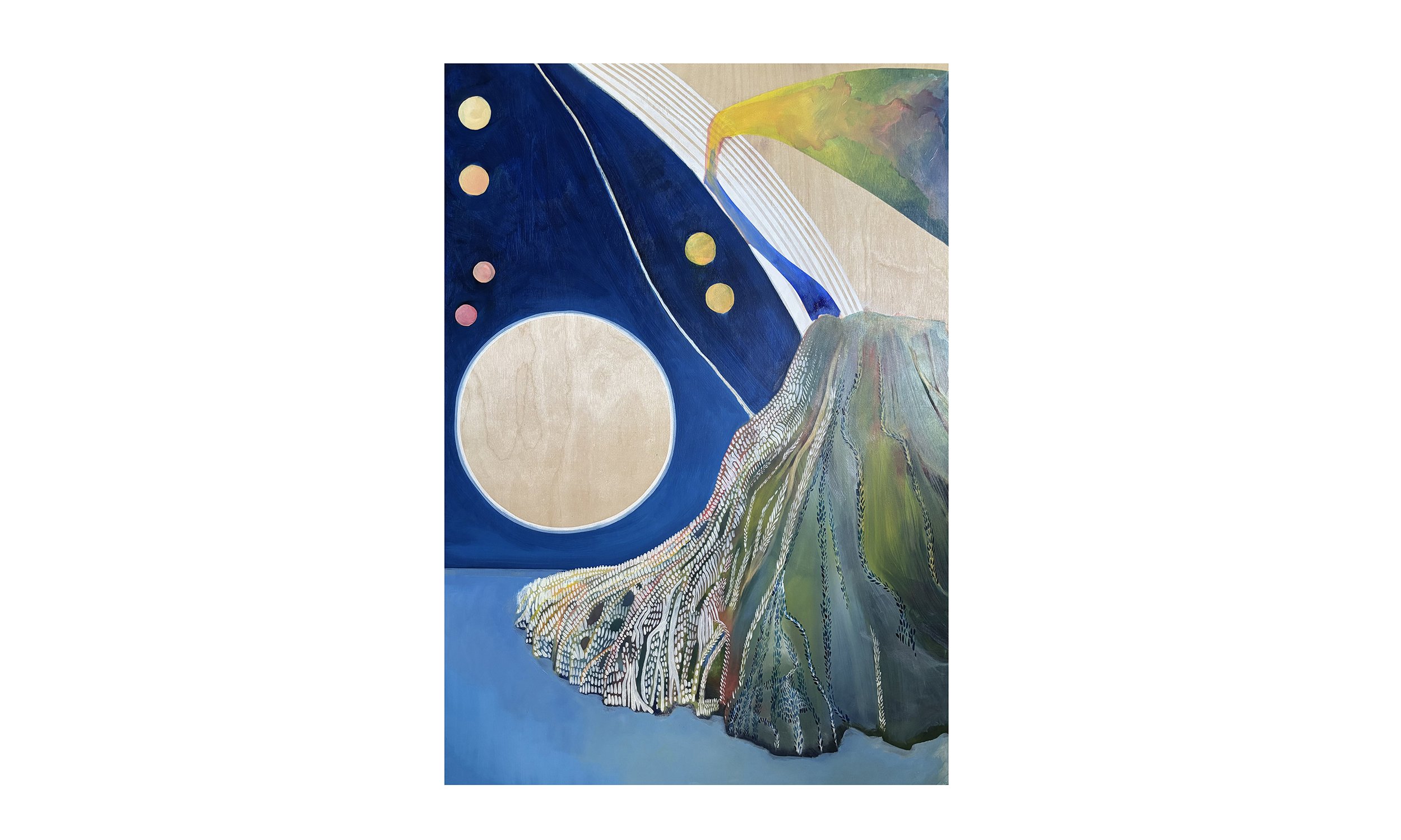 Volcanic Island by Coral Churchill, 2024