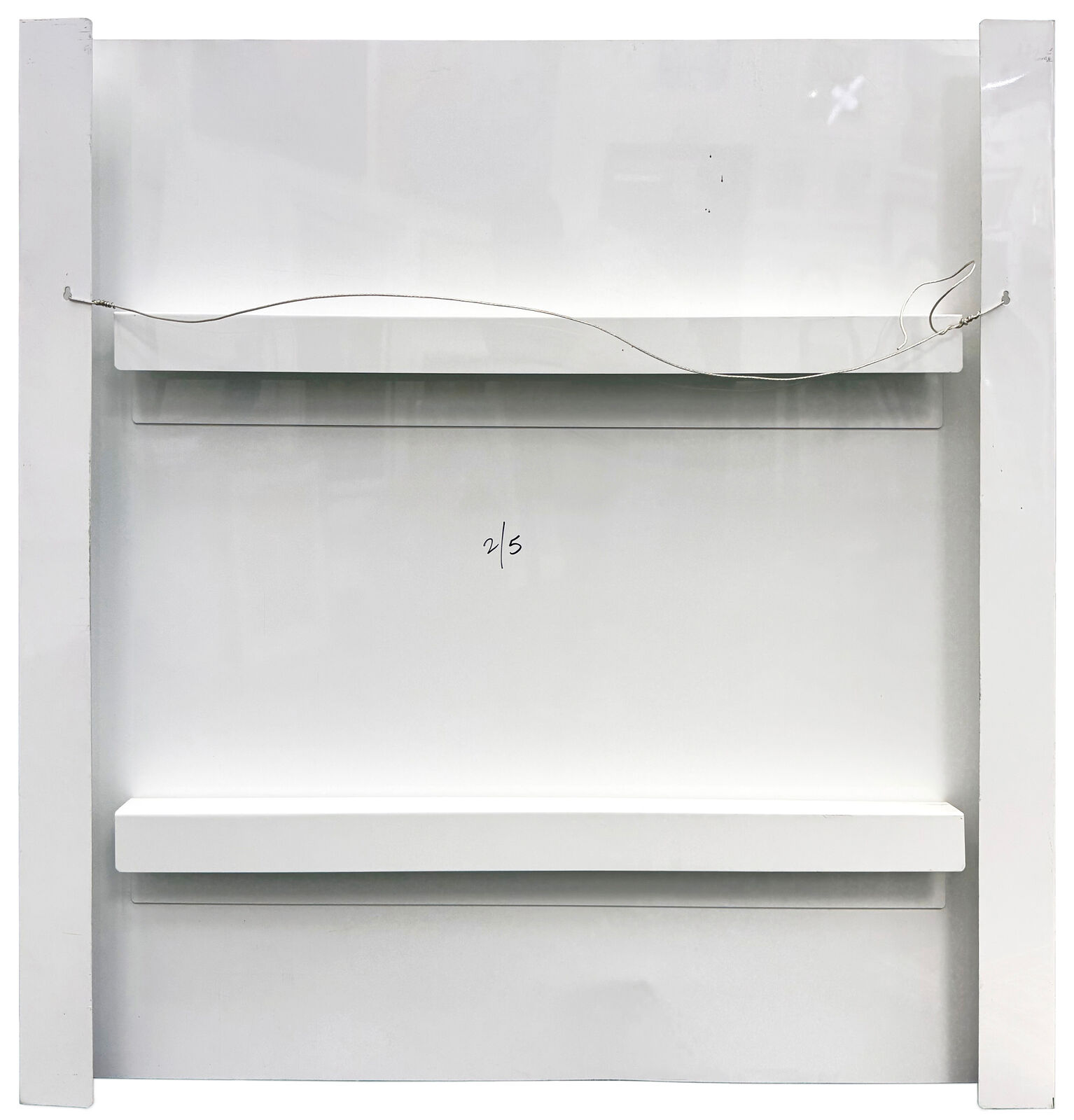 A pop art painting of a woman's face on a black background.