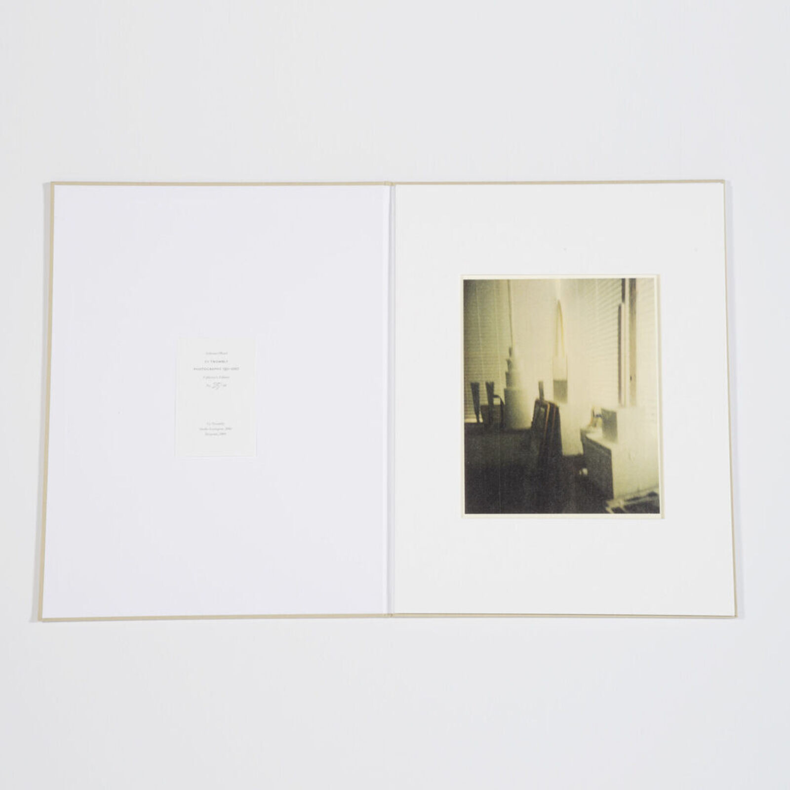 Artwork by Cy Twombly, Studio Lexington, Made of Dry-print on cardboard 