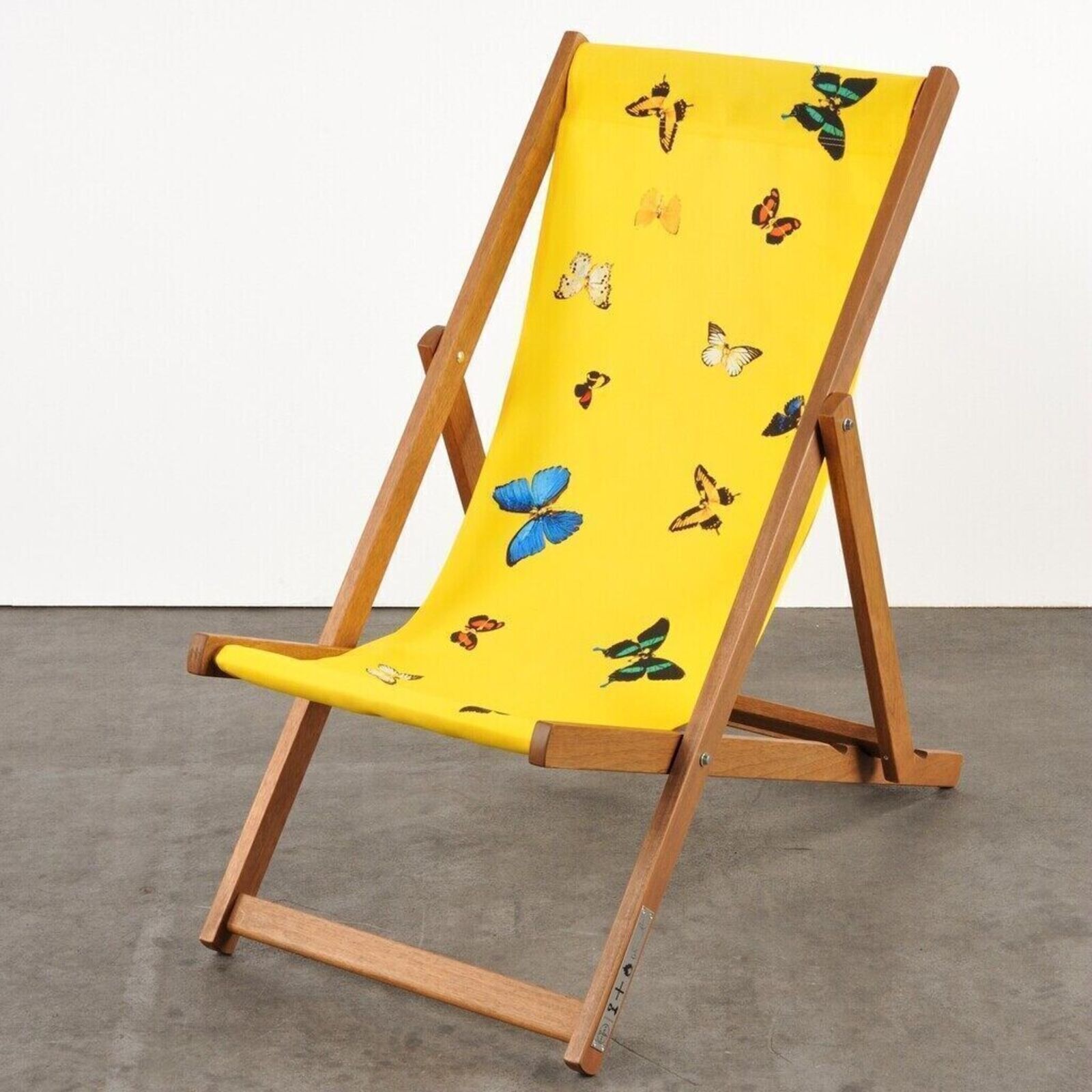 Deckchair (Yellow) by Damien Hirst, 2008
