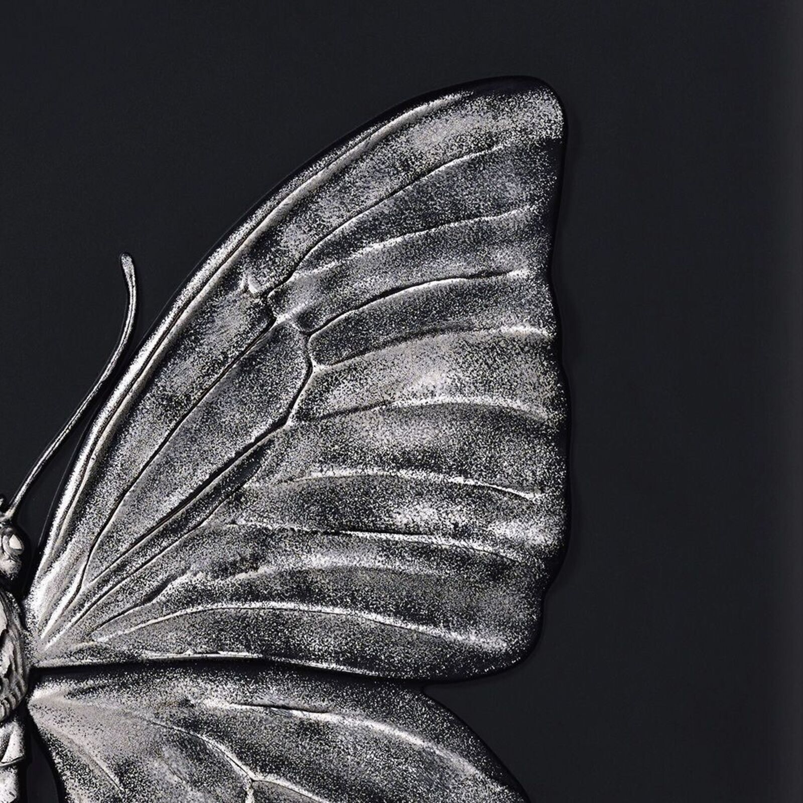 Artwork by Damien Hirst, Eternal Beauty (Black and Platinum), Made of Crystal Sculpture (Lost wax) 