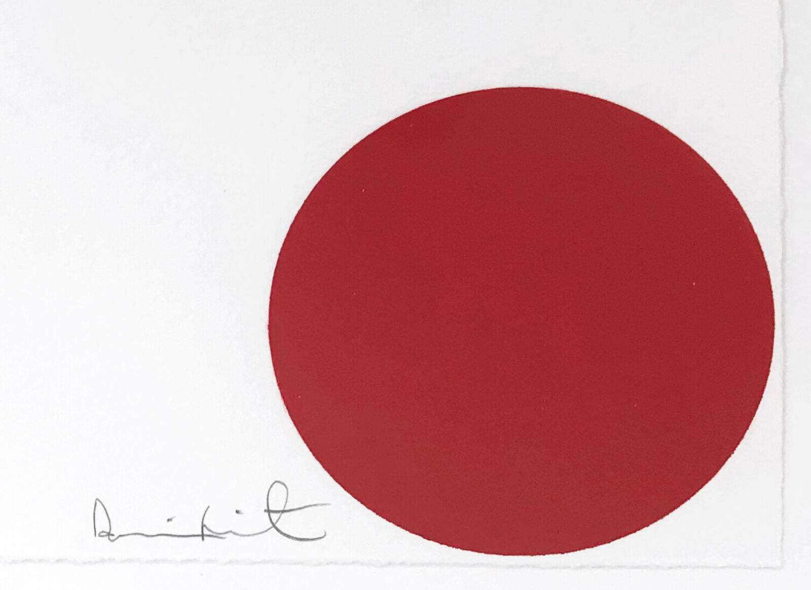 Artwork by Damien Hirst, Jojoba Bean Oil (Rare Framed Woodcut), Made of Woodcut 