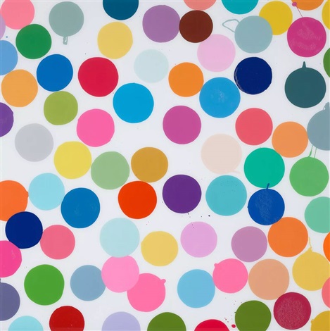 Plaza – H5-6 (Colour Space) by Damien Hirst, 2018
