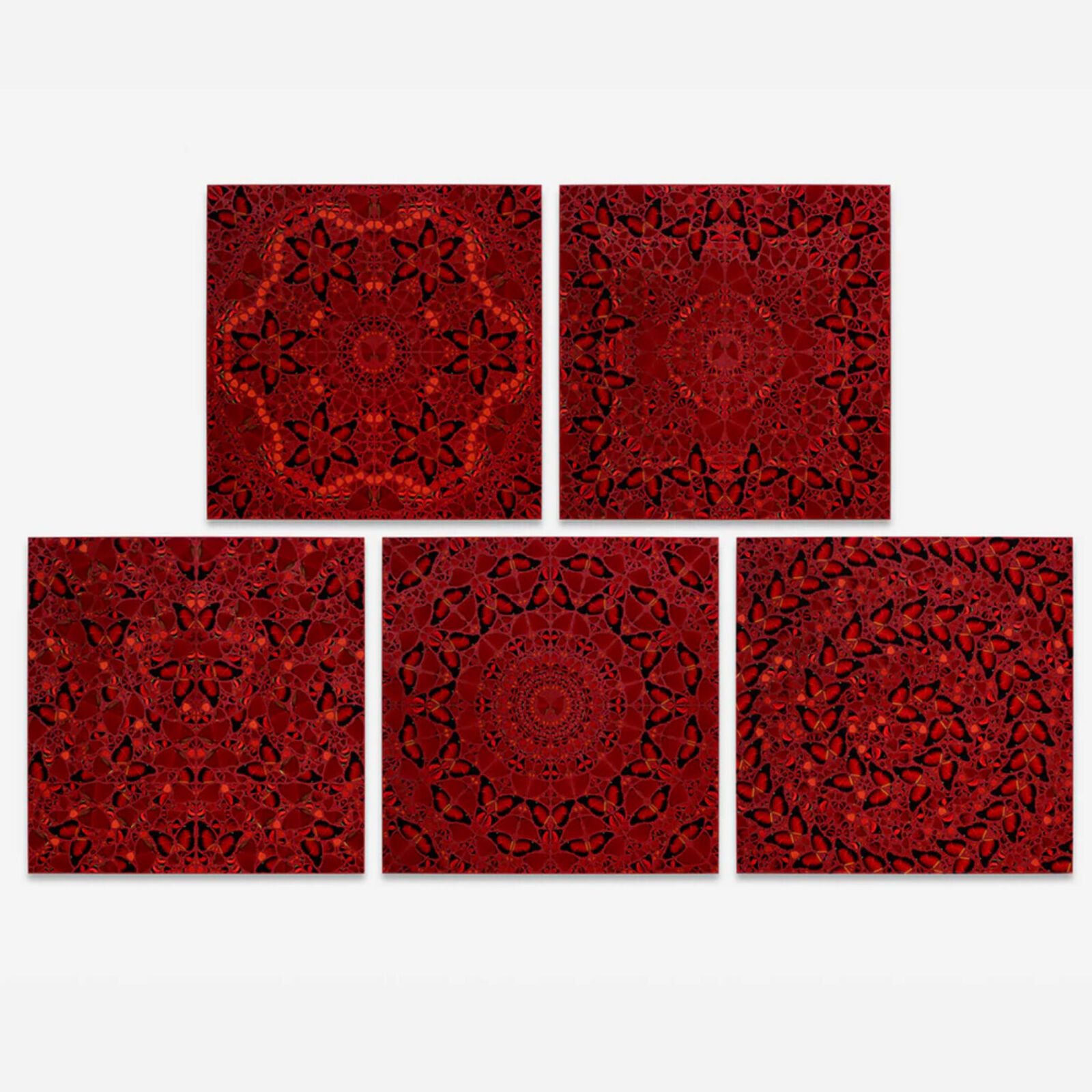 The Empresses - H10 1-5 (set of 5) by Damien Hirst, 2022