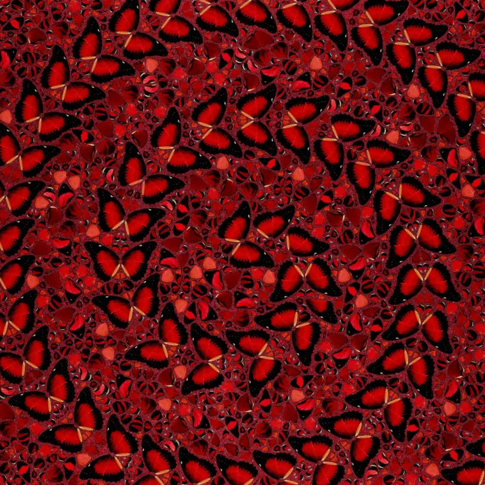 Artwork by Damien Hirst, The Empresses - H10 1-5 (set of 5), Made of Laminated Giclee print on aluminium composite, screen printed with glitter 