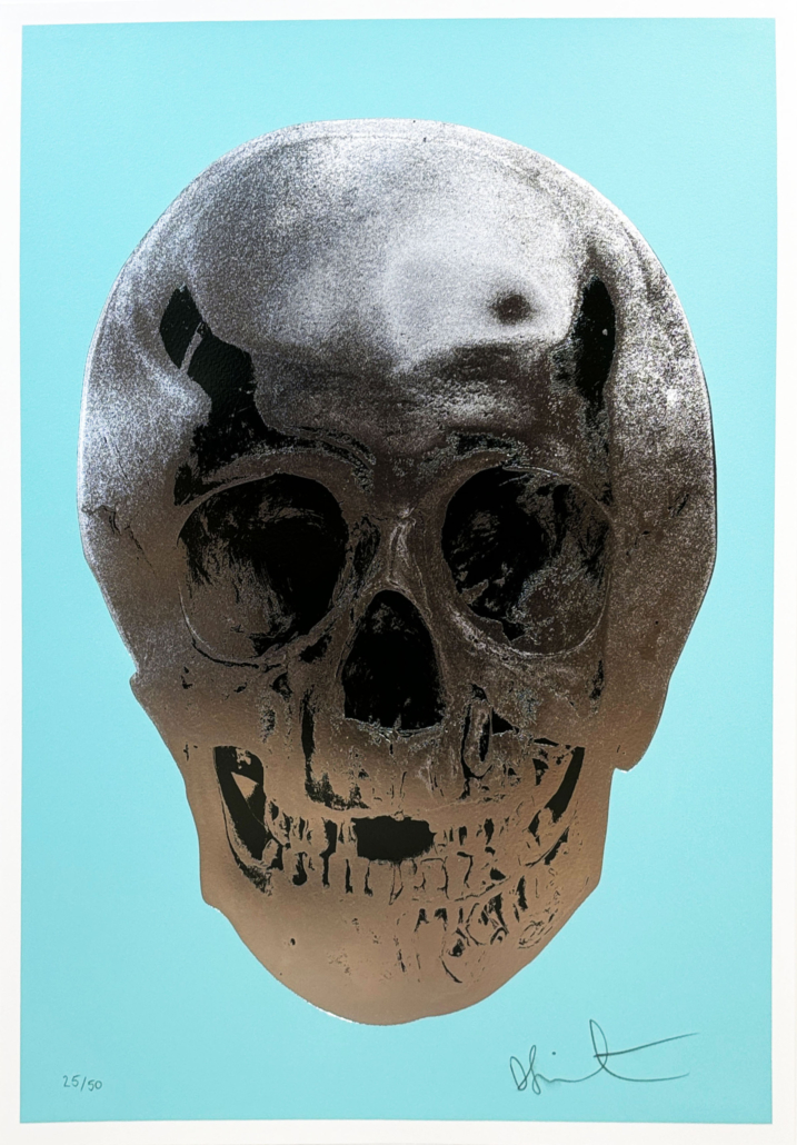 Till Death Do Us Part – Heavenly Peppermint Green Silver Gloss Racing Green by Damien Hirst, 2012