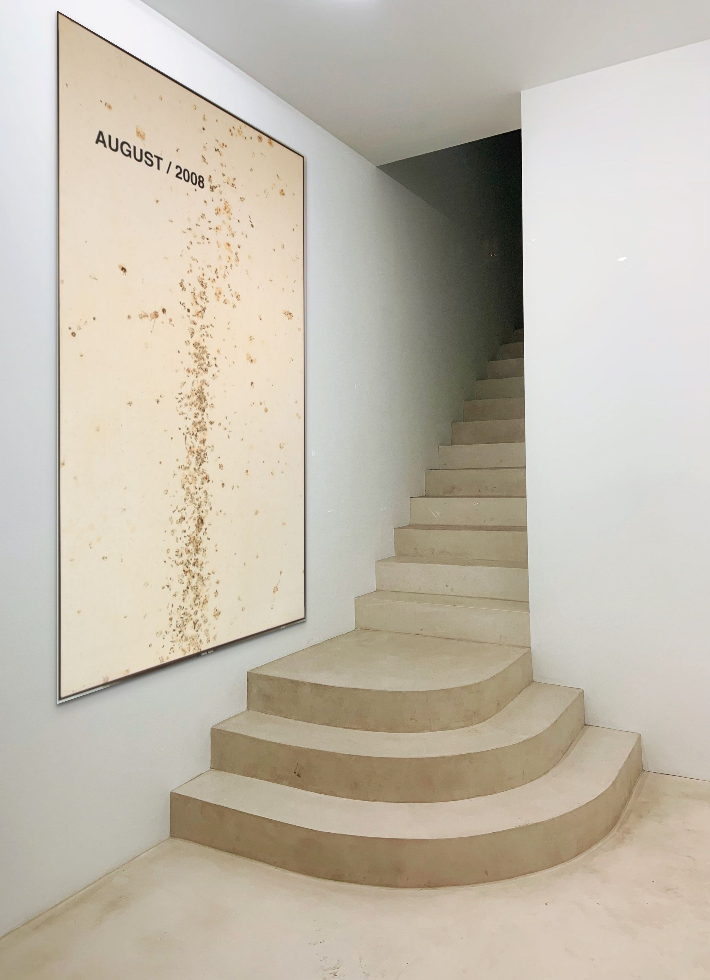 A picture of a book with the words August 2008 written on it.