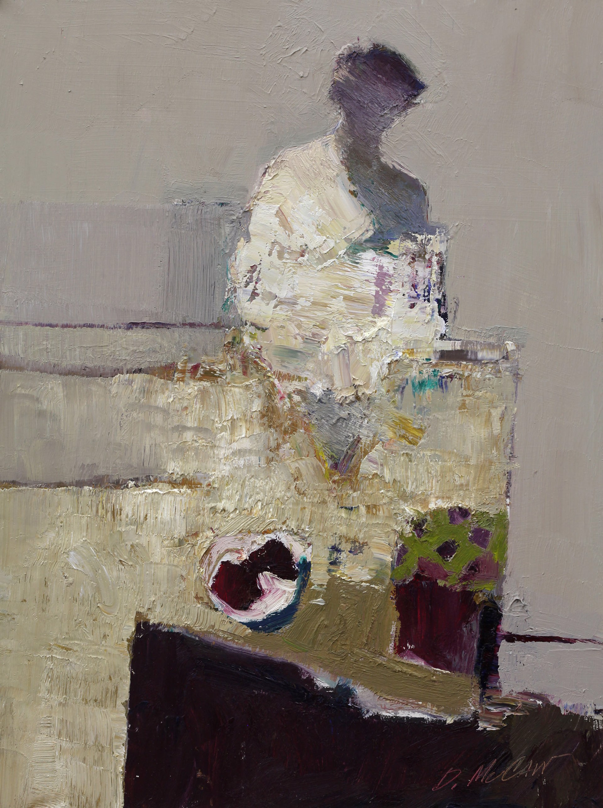Seated Figure by Dan McCaw, 2023