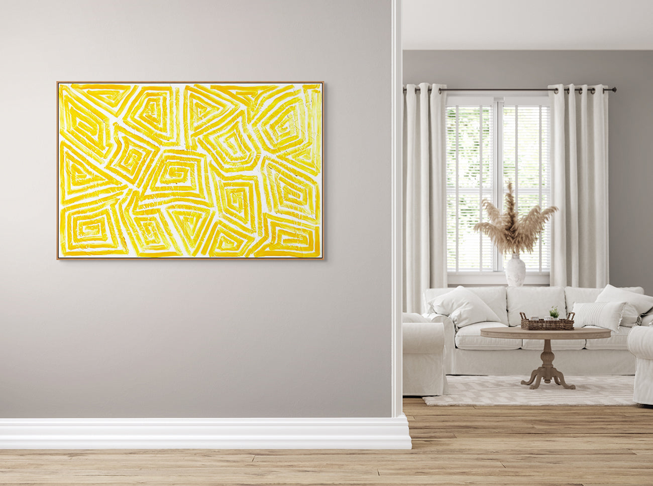 Artwork by Dana Gordon, Close to the Sun, Made of Oil on wood panel 