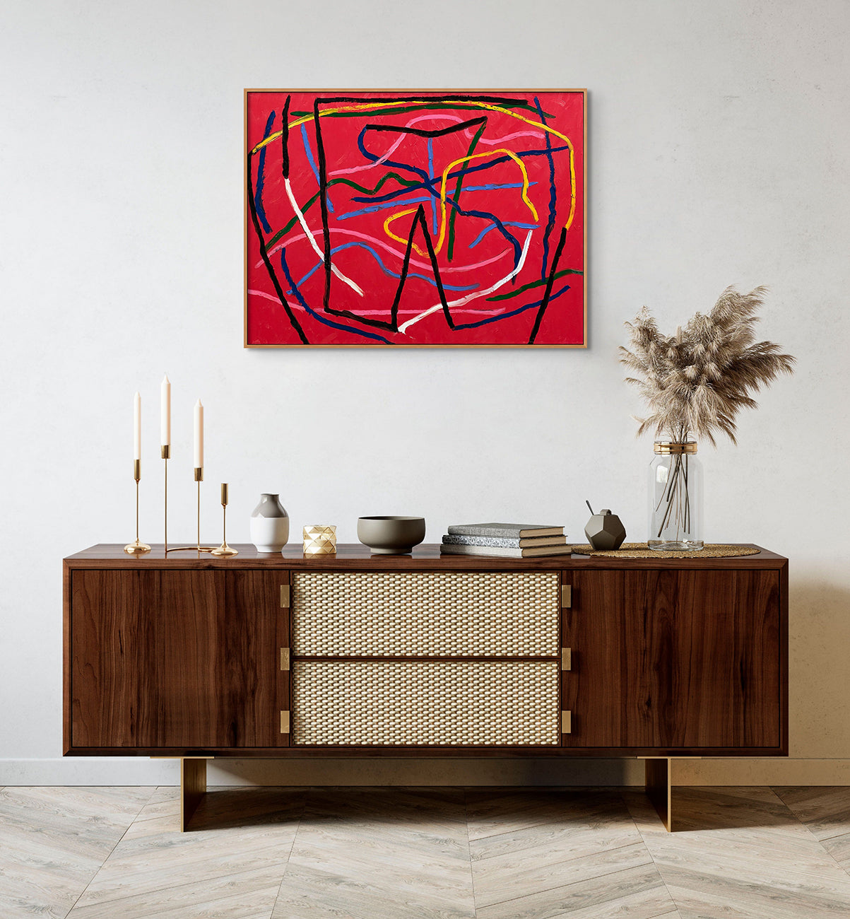 Artwork by Dana Gordon, Manouche Riff, Made of Oil on canvas 