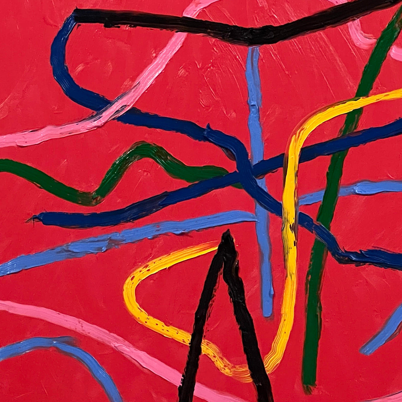 Artwork by Dana Gordon, Manouche Riff, Made of Oil on canvas 