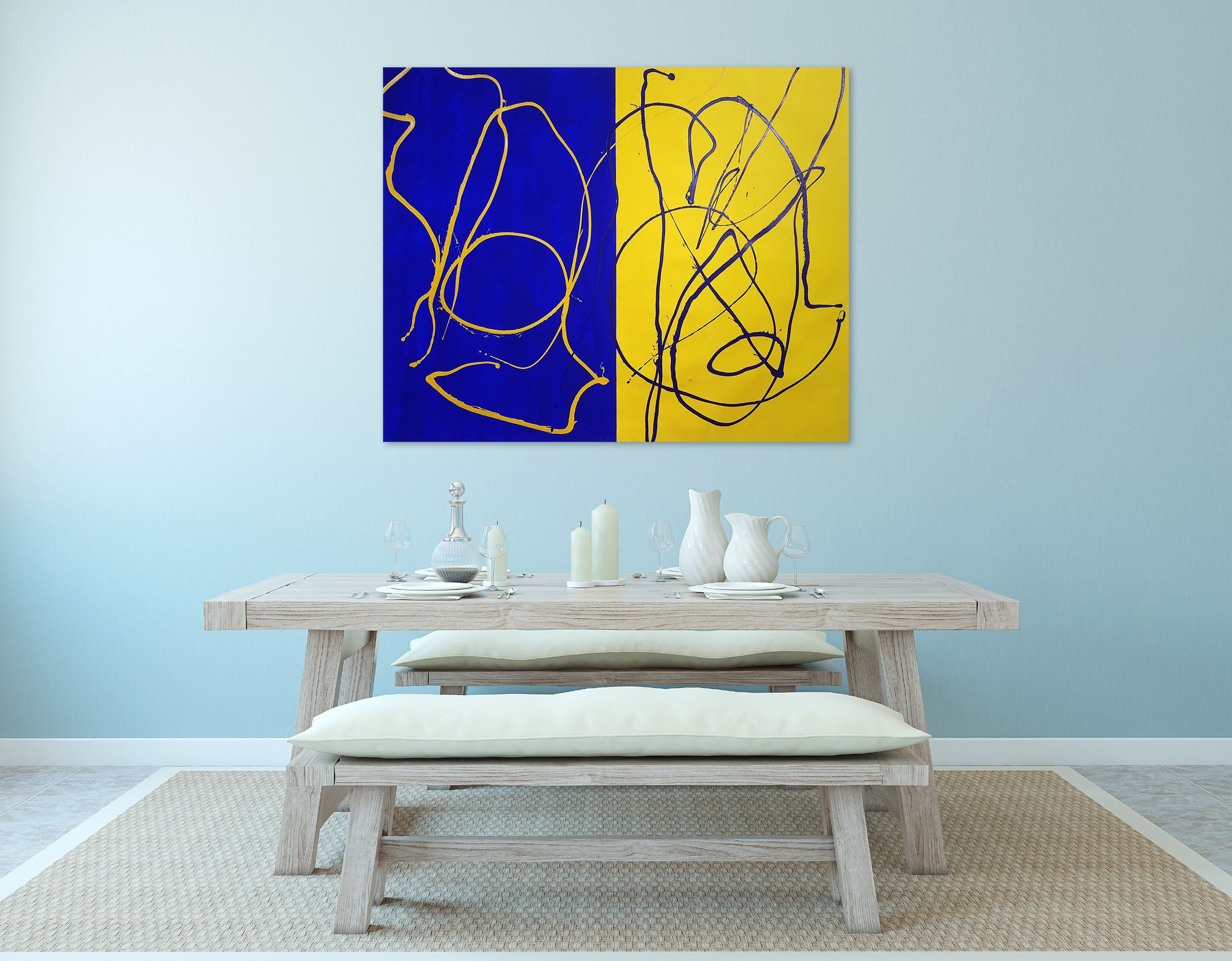 Artwork by Dana Gordon, That Is, Made of Acrylic and Flashe on canvas 