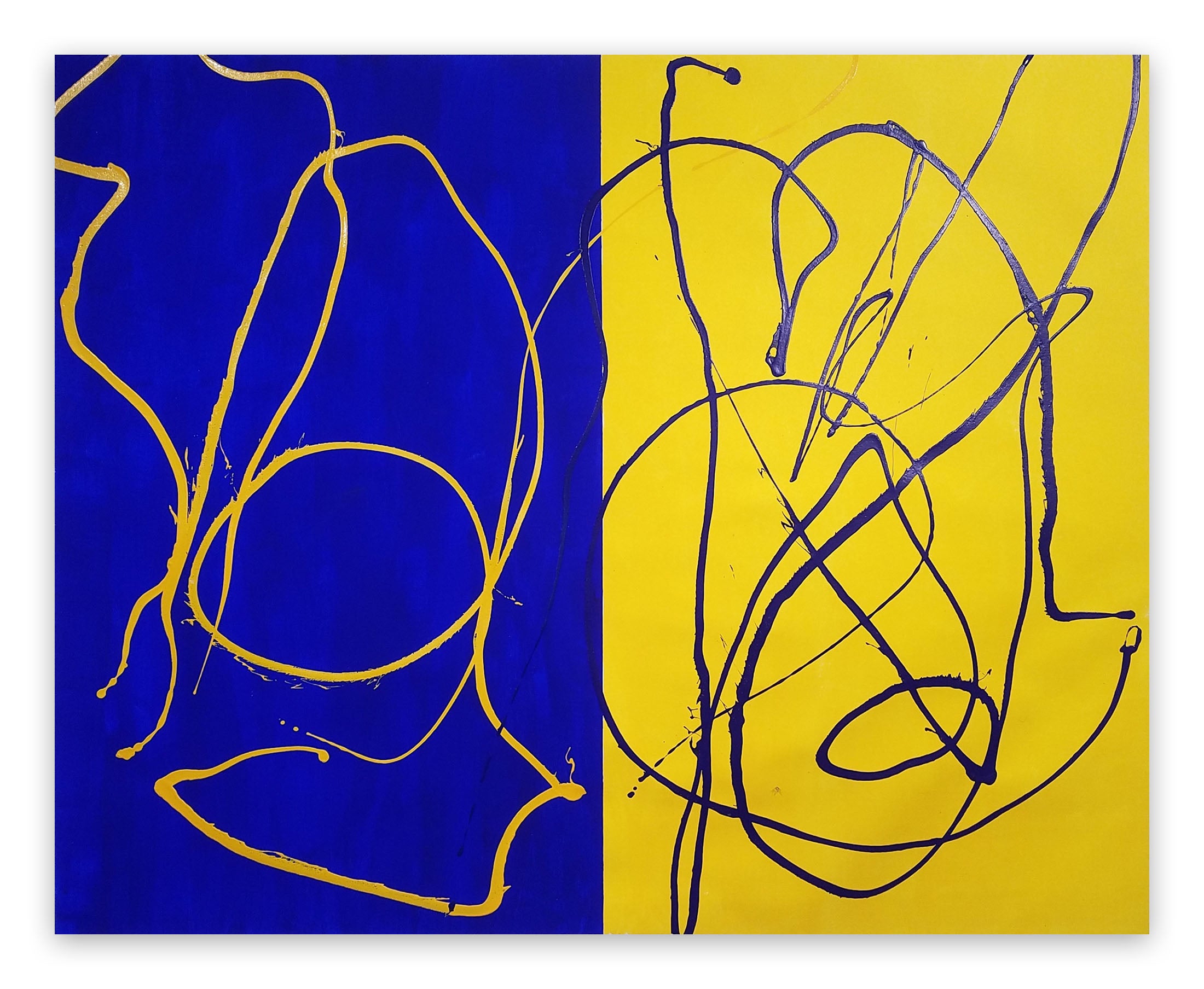 Artwork by Dana Gordon, That Is, Made of Acrylic and Flashe on canvas 