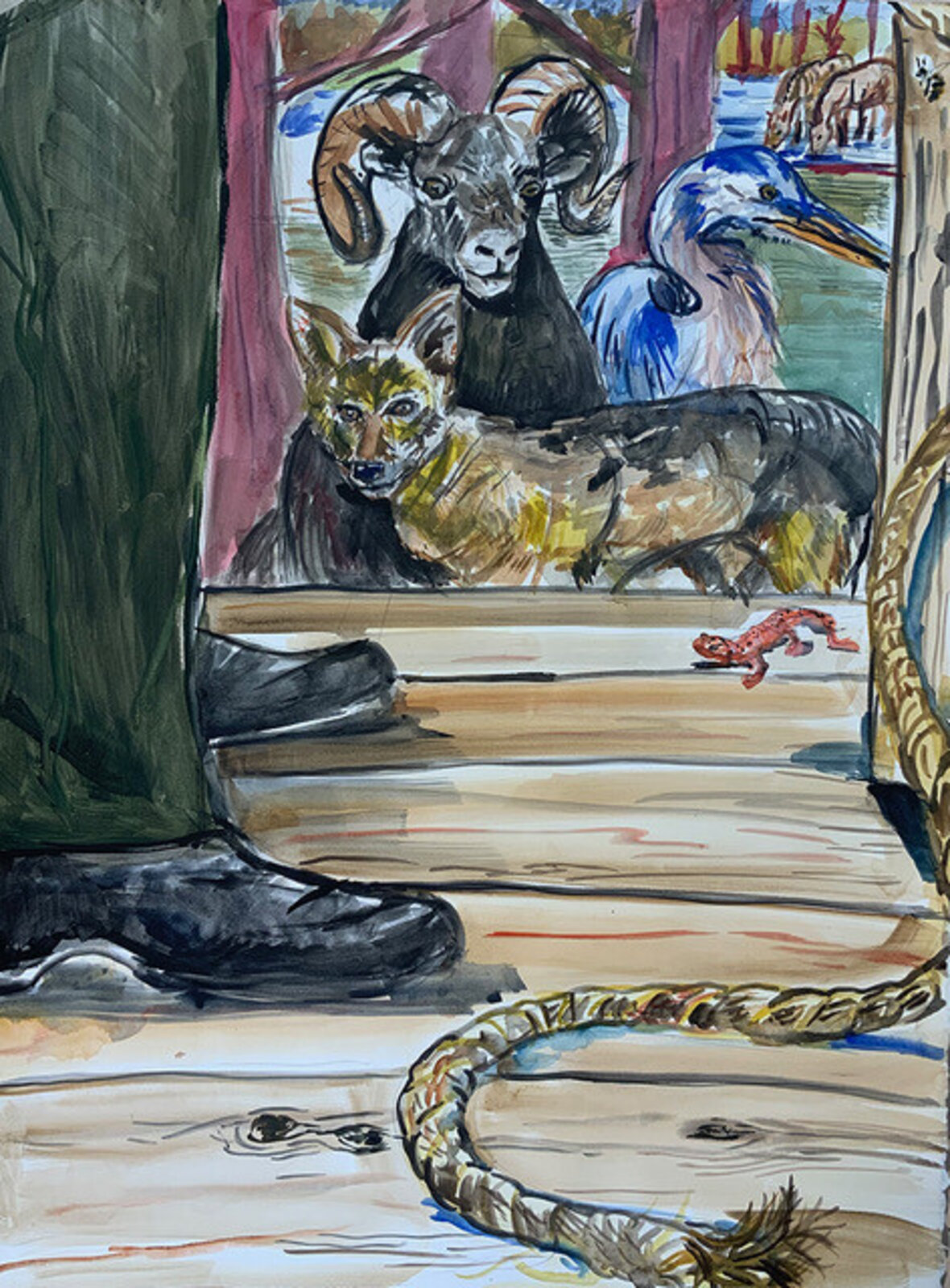 Gallows Menagerie by Daniel Duford, 2020