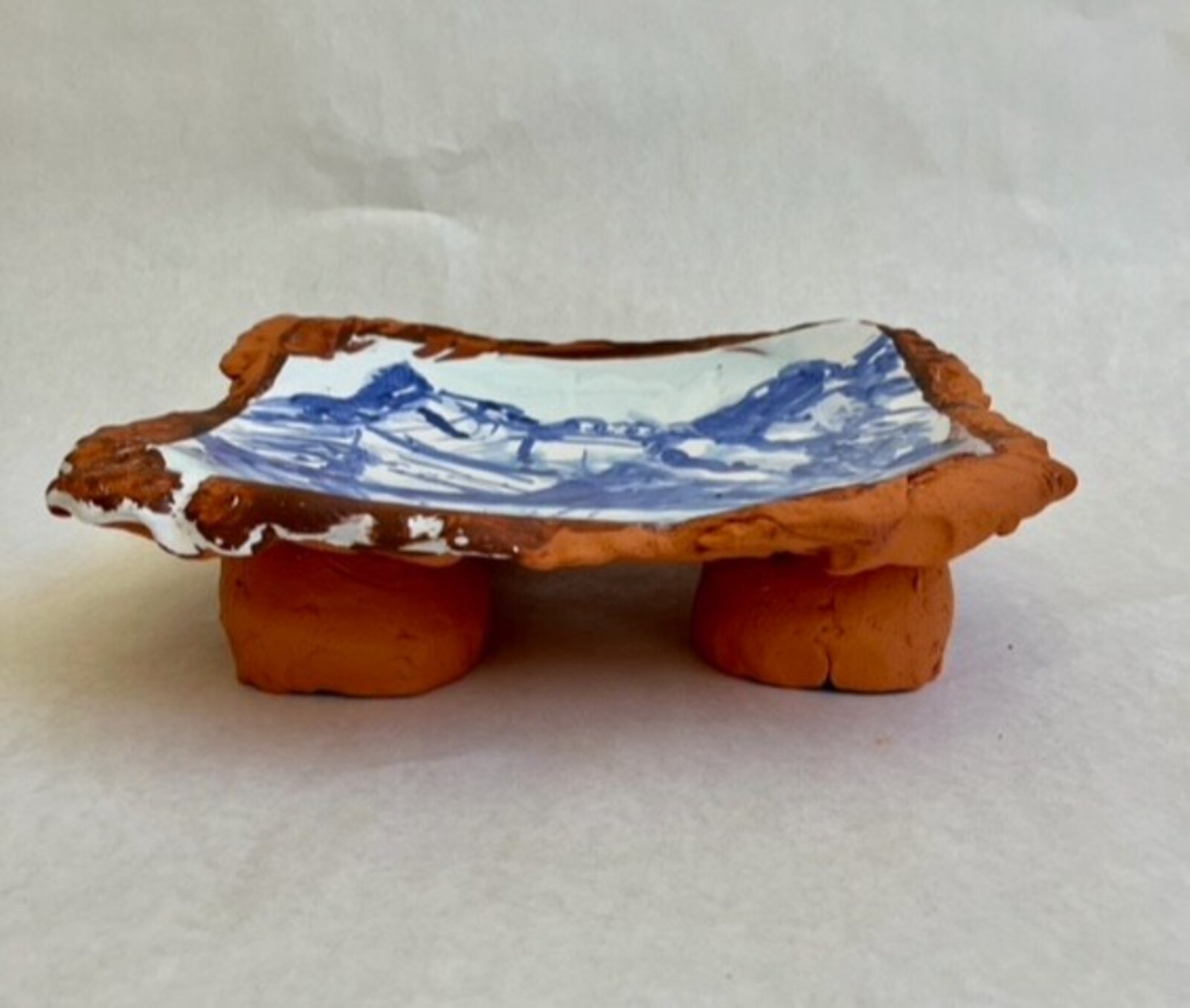 Artwork by Daniel Duford, Mountains Platter, Made of Ceramic 