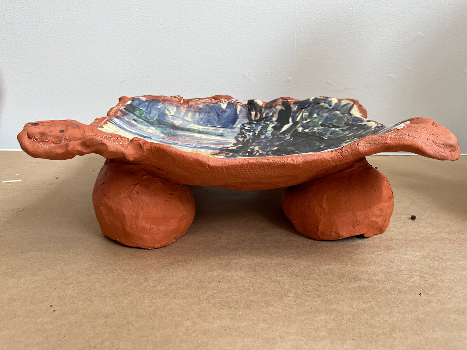 Artwork by Daniel Duford, Paisley Cave platter, Made of Ceramic 