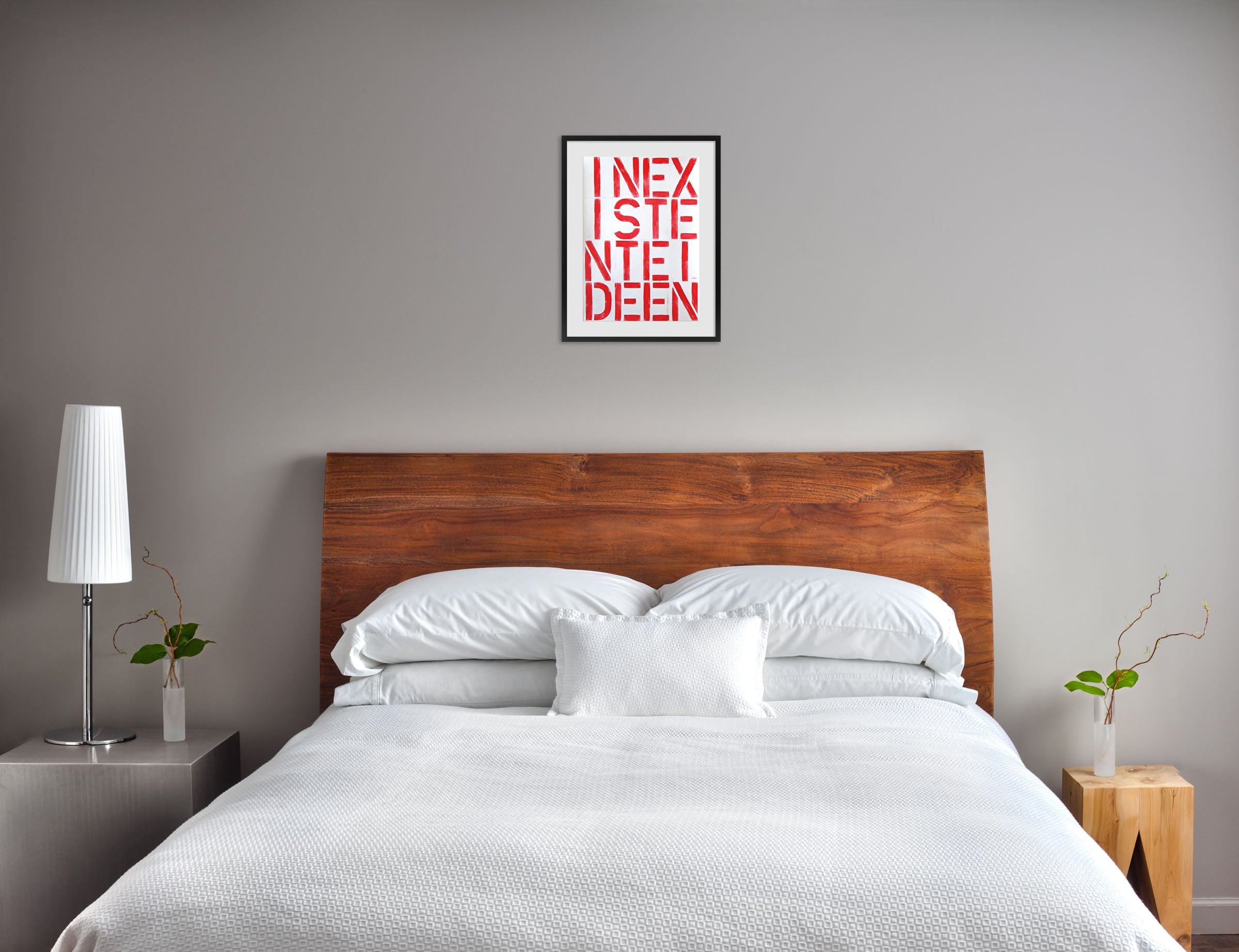 Artwork by Daniel Göttin, BP37, INEXISTENTEIDEEN, 2019, Made of Acrylic, graphite on paper 