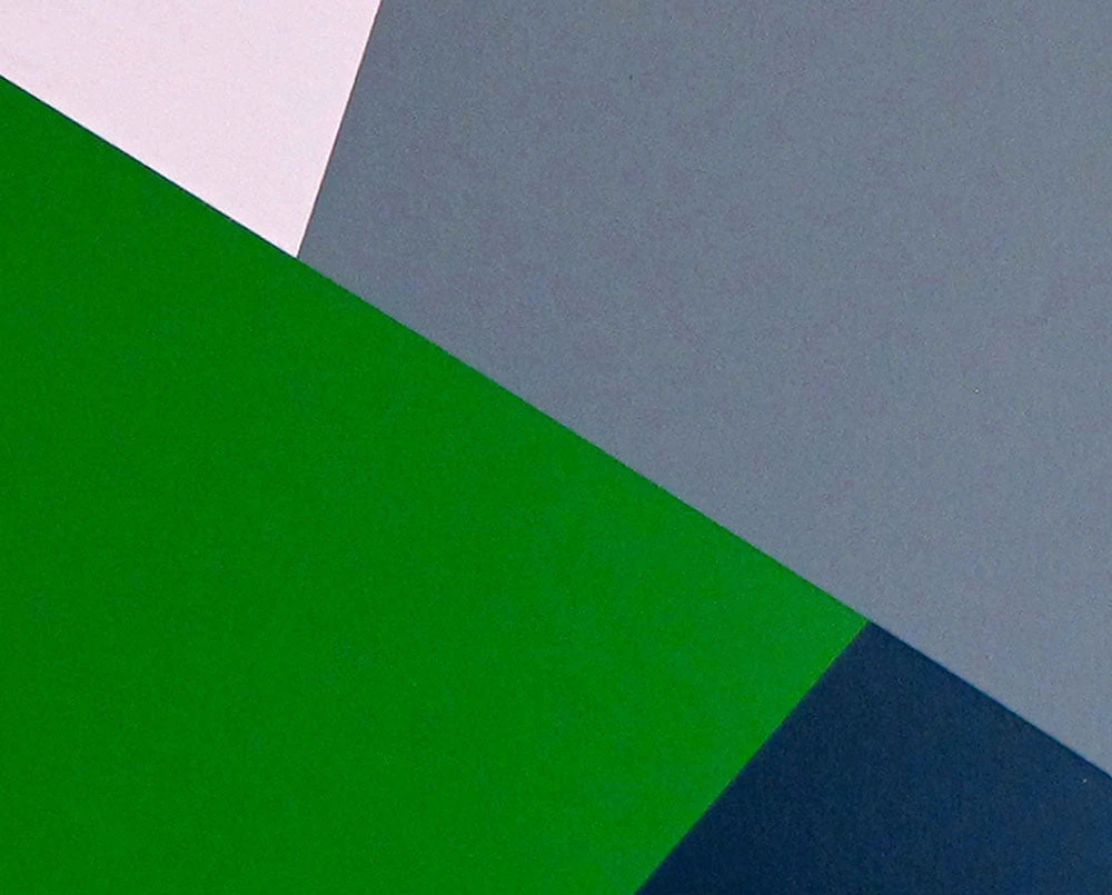 Artwork by Daniel Göttin, Slopes B8, Made of Acrylic on MDF 