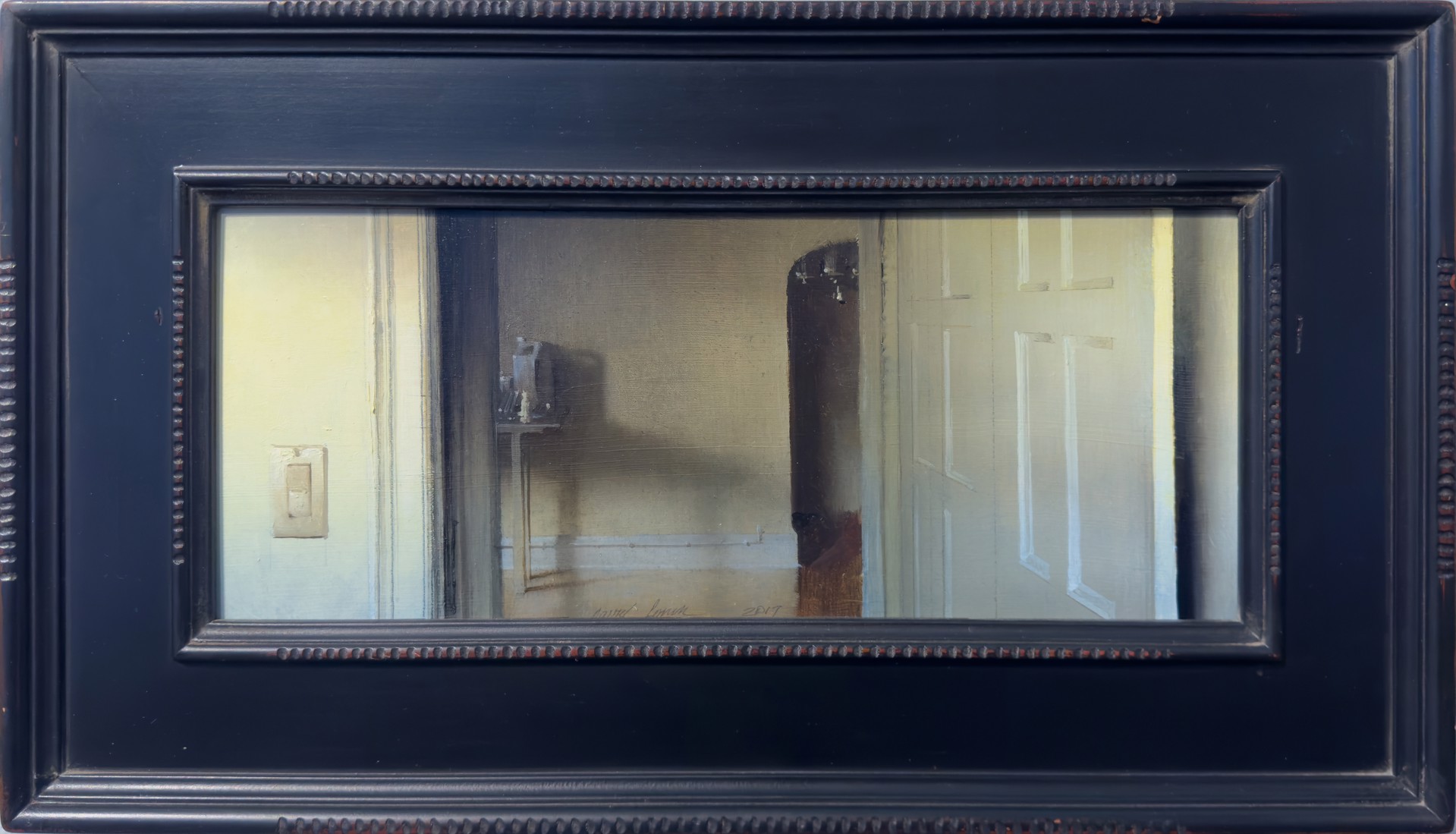 A quiet interior scene with muted tones and a sense of stillness.