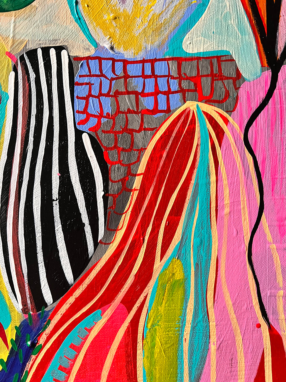 Artwork by Daniela Marin, Arrecife II, Made of Acrylic on canvas 