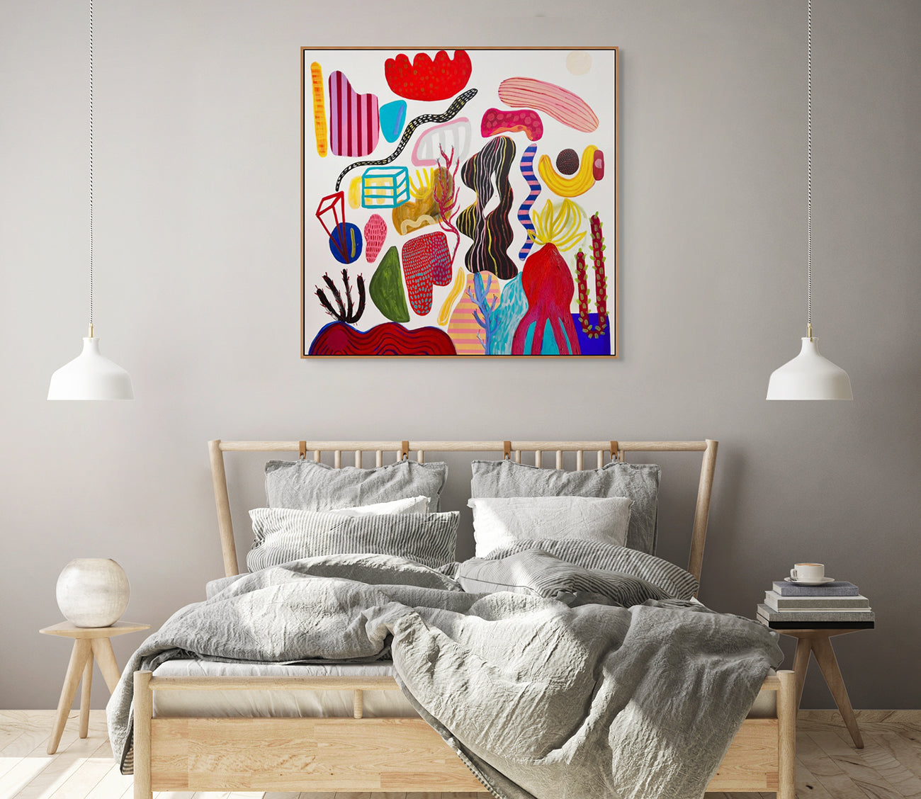 Artwork by Daniela Marin, Medusae I, Made of Acrylic on canvas 