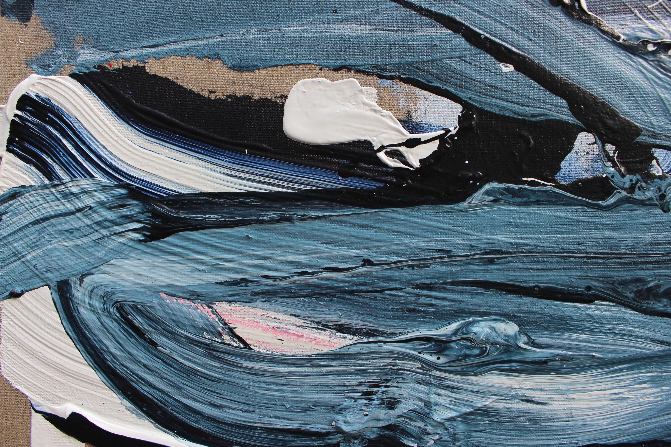 Artwork by Daniela Schweinsberg, Drama Queen, Made of Acrylic, mixed media on linen 