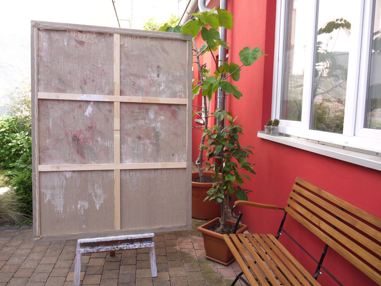 Artwork by Daniela Schweinsberg, Pink Noise (Abstract Expressionism), Made of Acrylic/mixed media on linen 