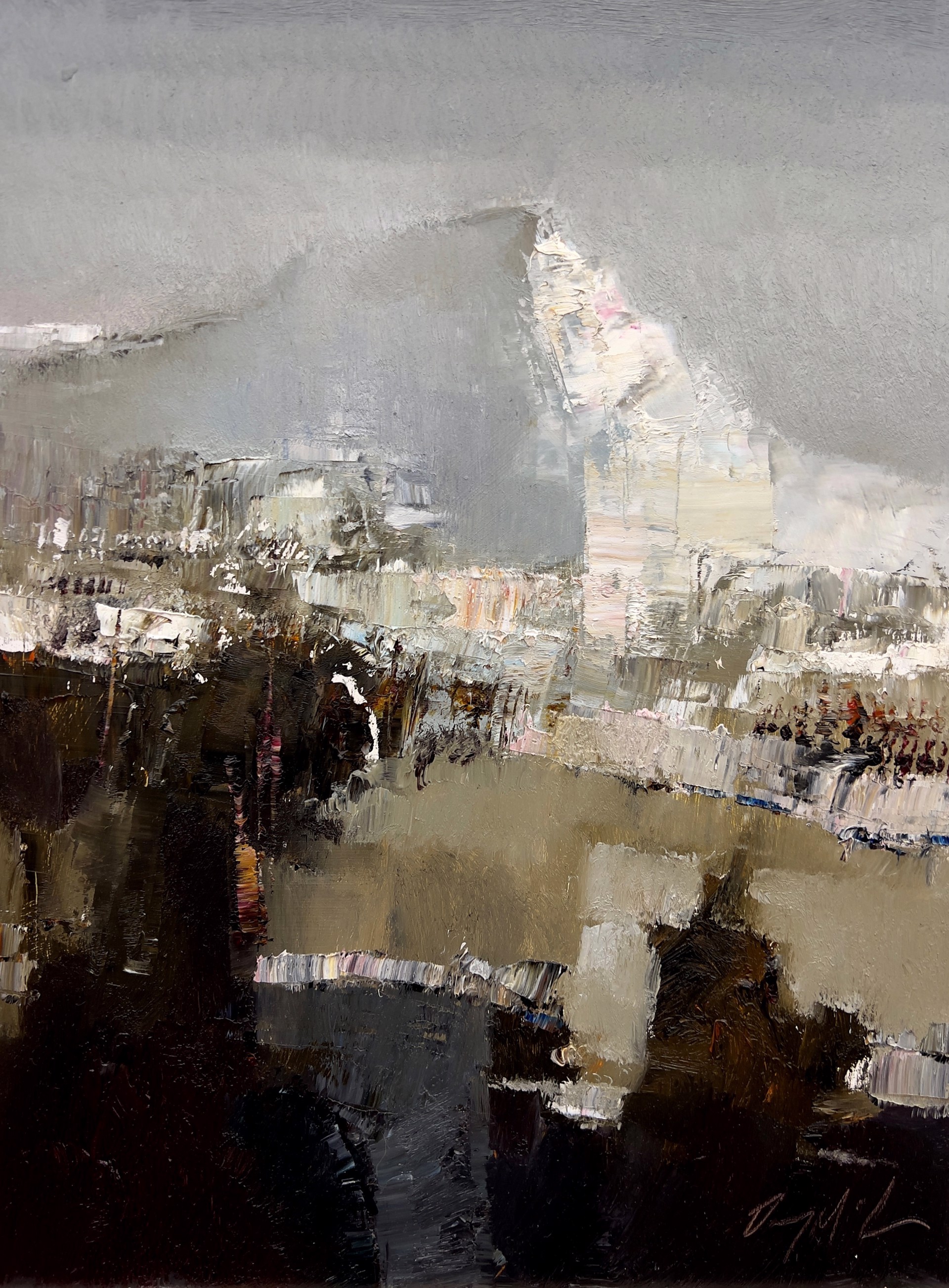 Patterns in the Snow by Danny McCaw, 2025