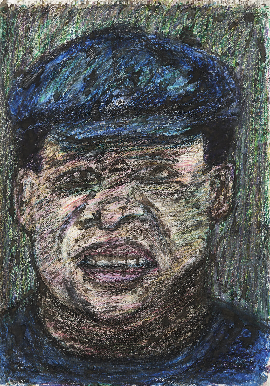 Hugh Masekela by David Koloane, circa 2000