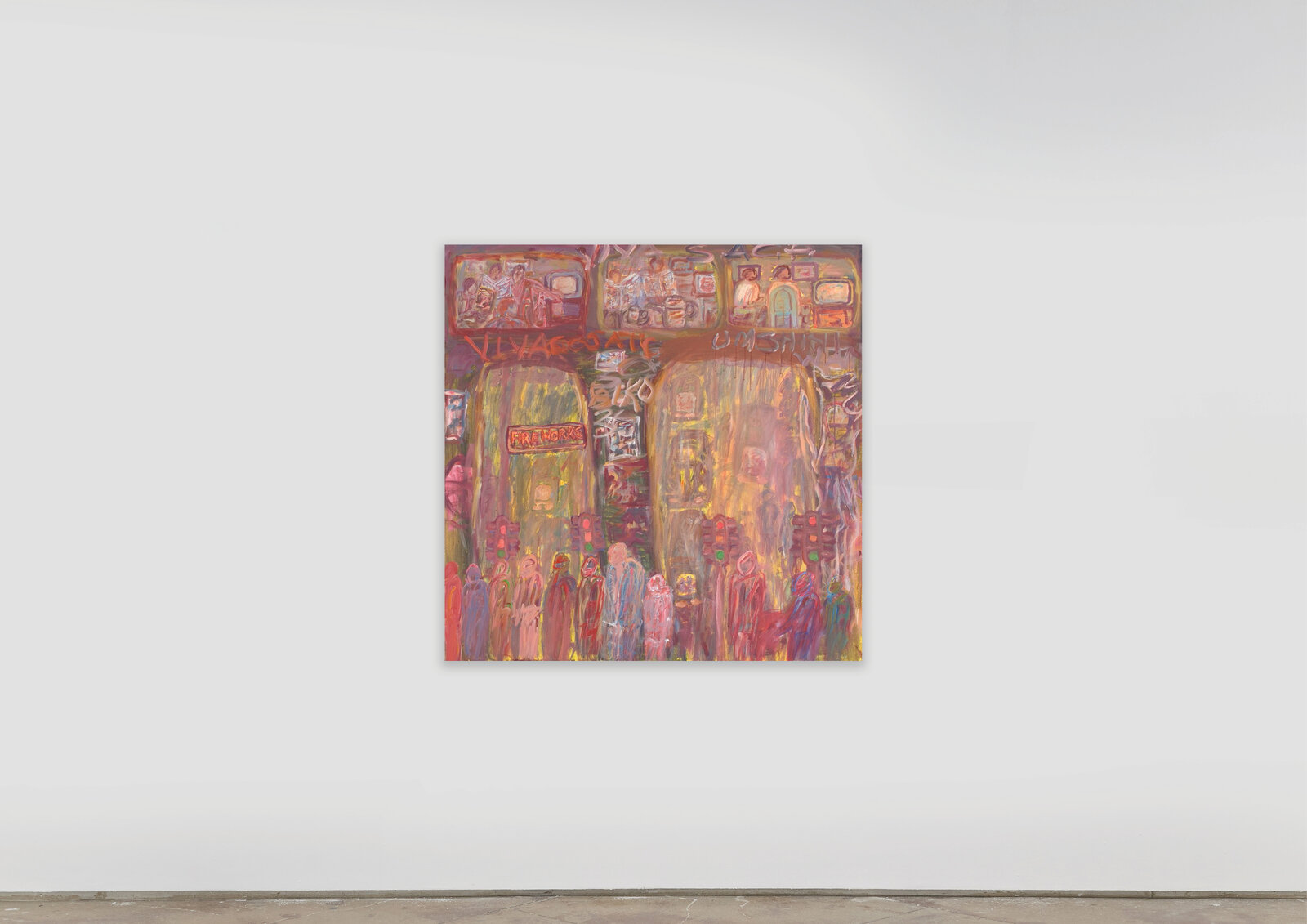 Under The Bridge I by David Koloane, 2008