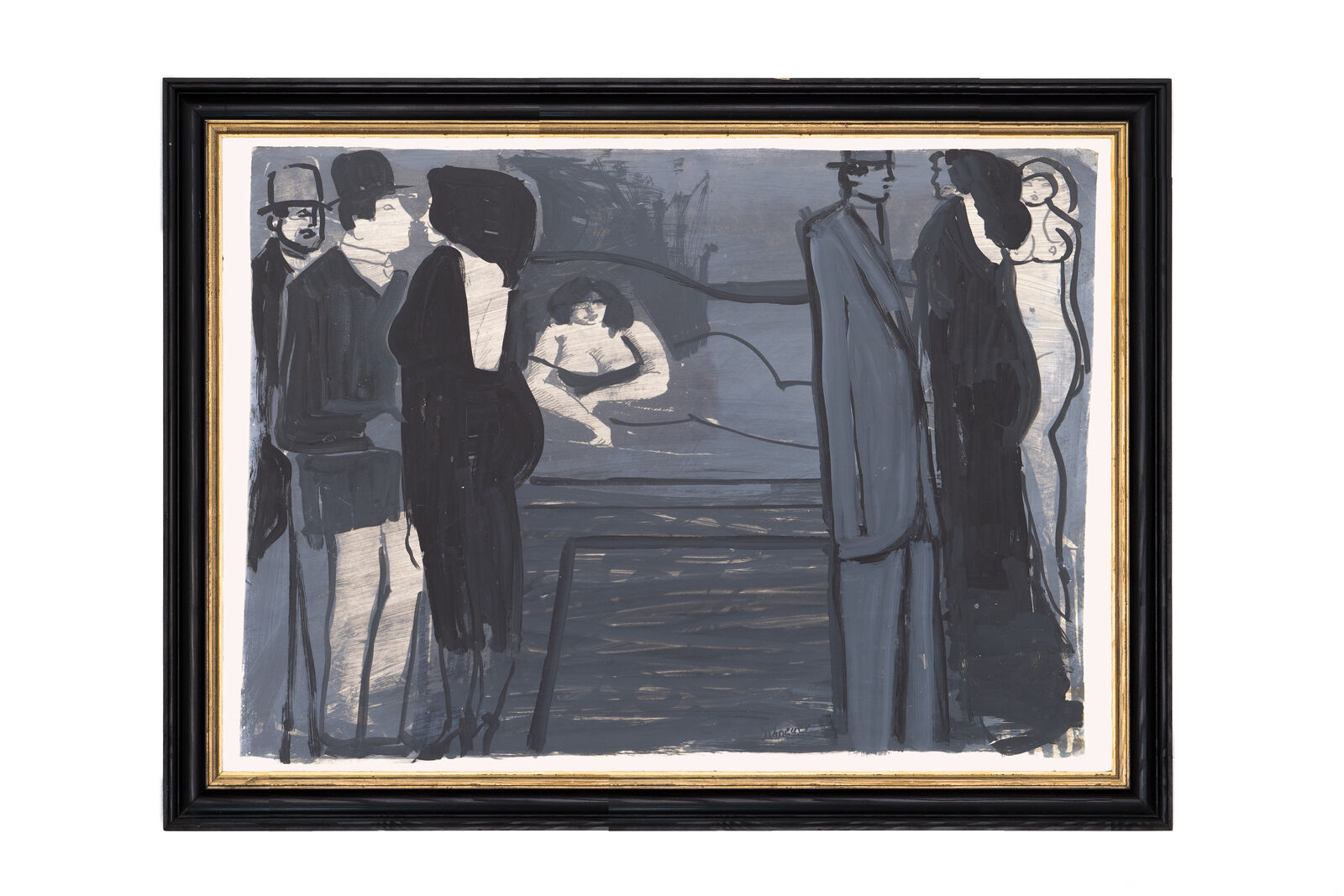 The Encounter' by David Schneuer, circa 1980's