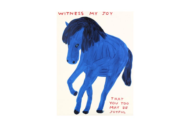 Witness my Joy by David Shrigley, 2022