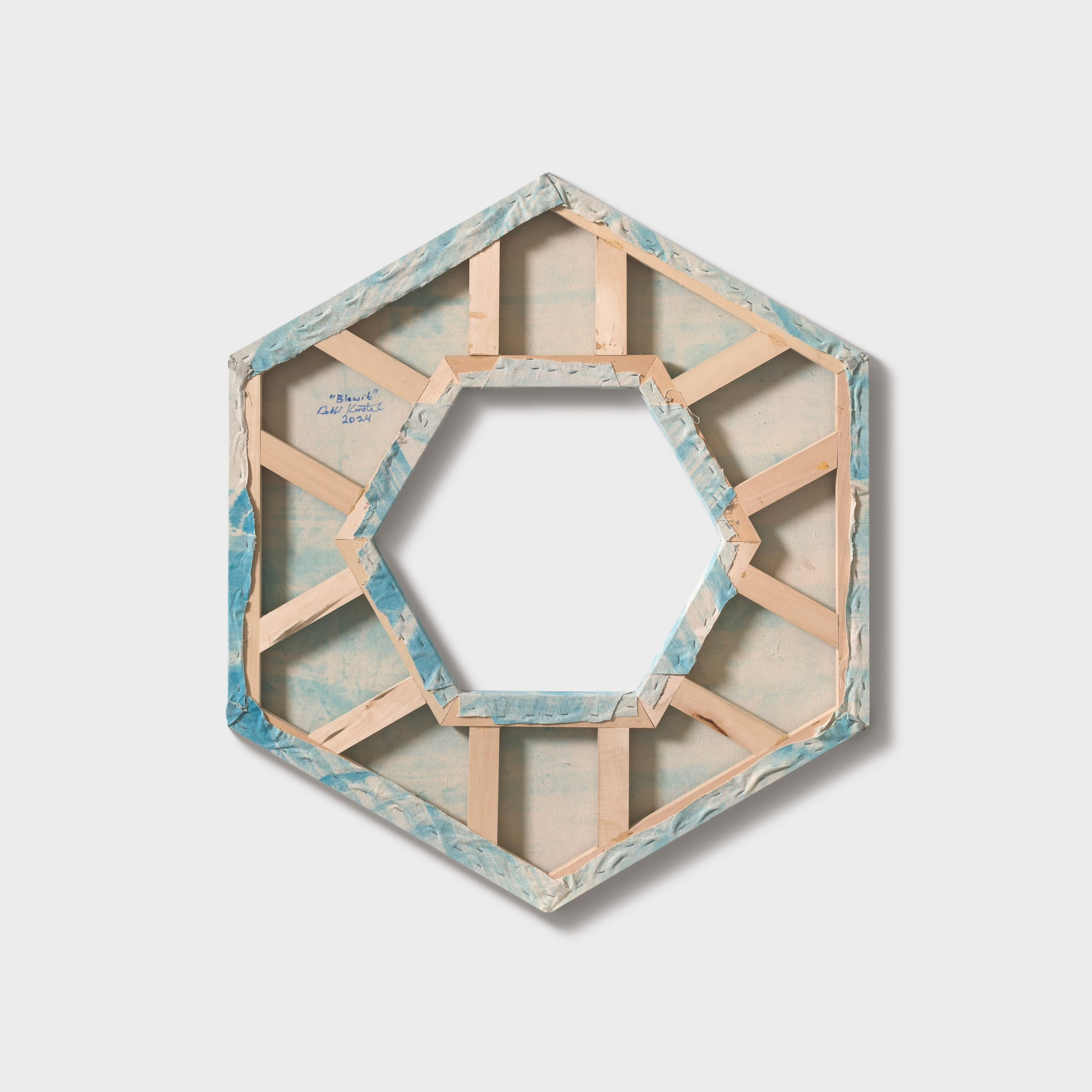 Artwork by Debbi Kenote, Blewit, Made of Acrylic and dye on canvas 