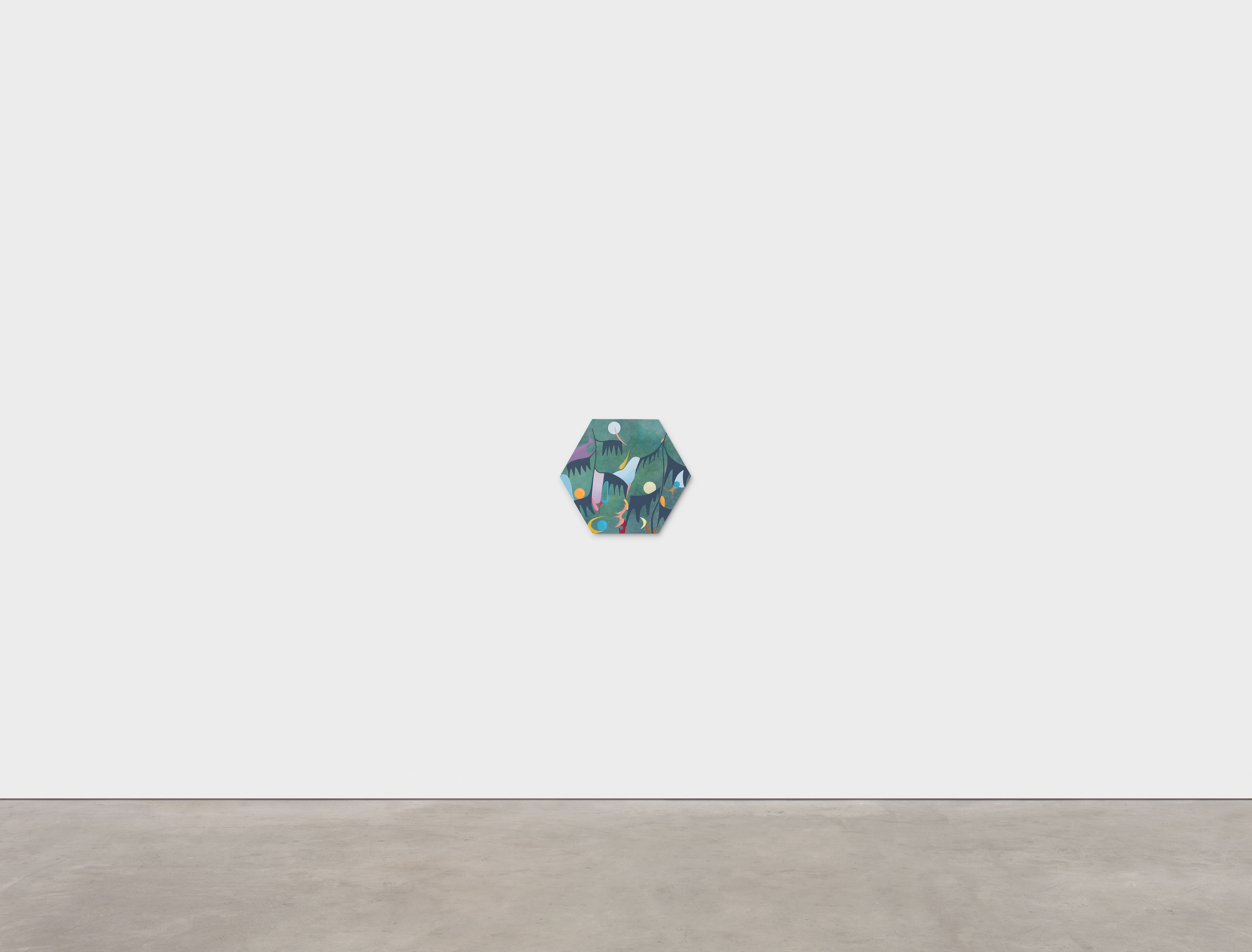 Artwork by Debbi Kenote, Iludens, Made of Acrylic and dye on canvas 