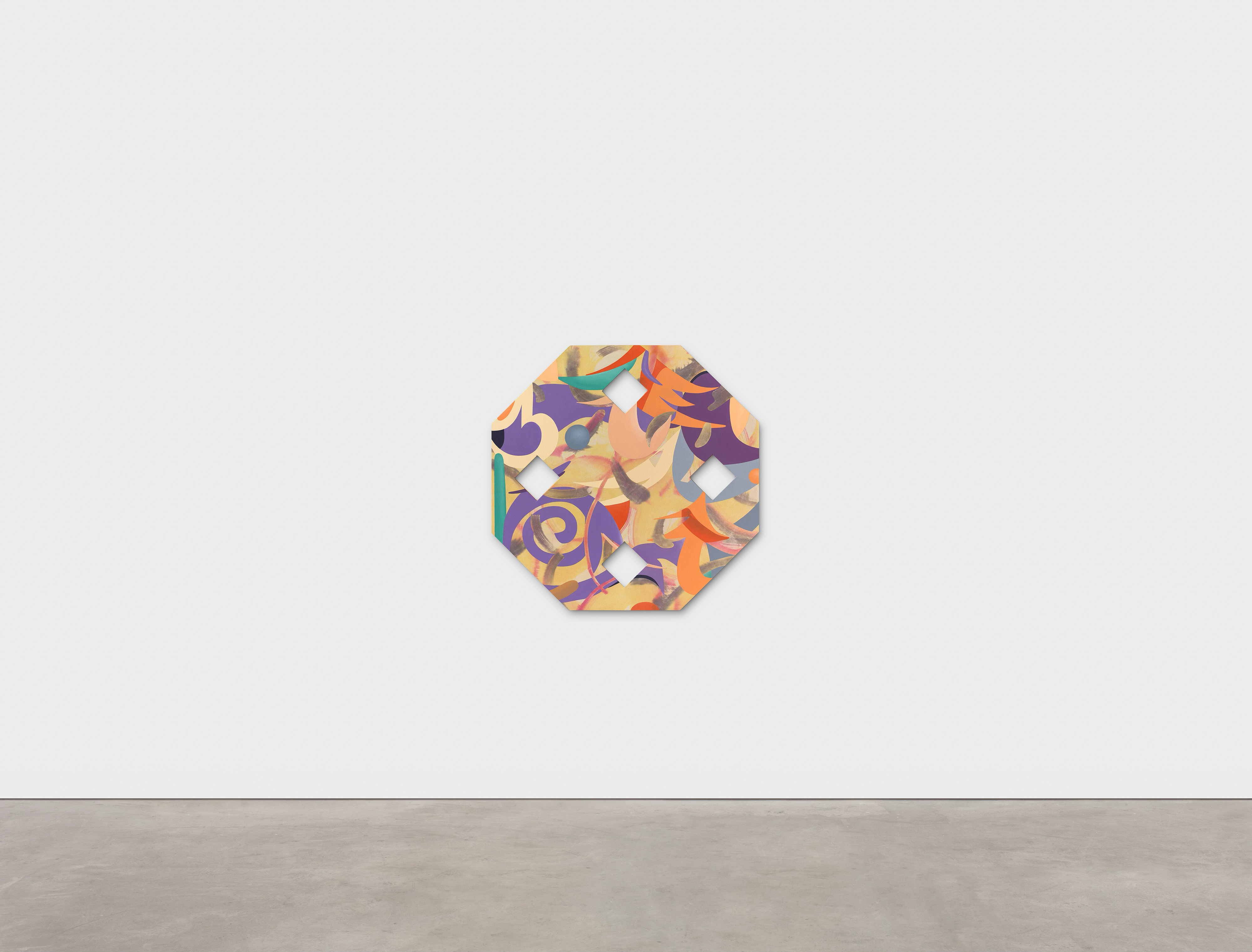 Artwork by Debbi Kenote, Peziza, Made of Acrylic and dye on canvas 