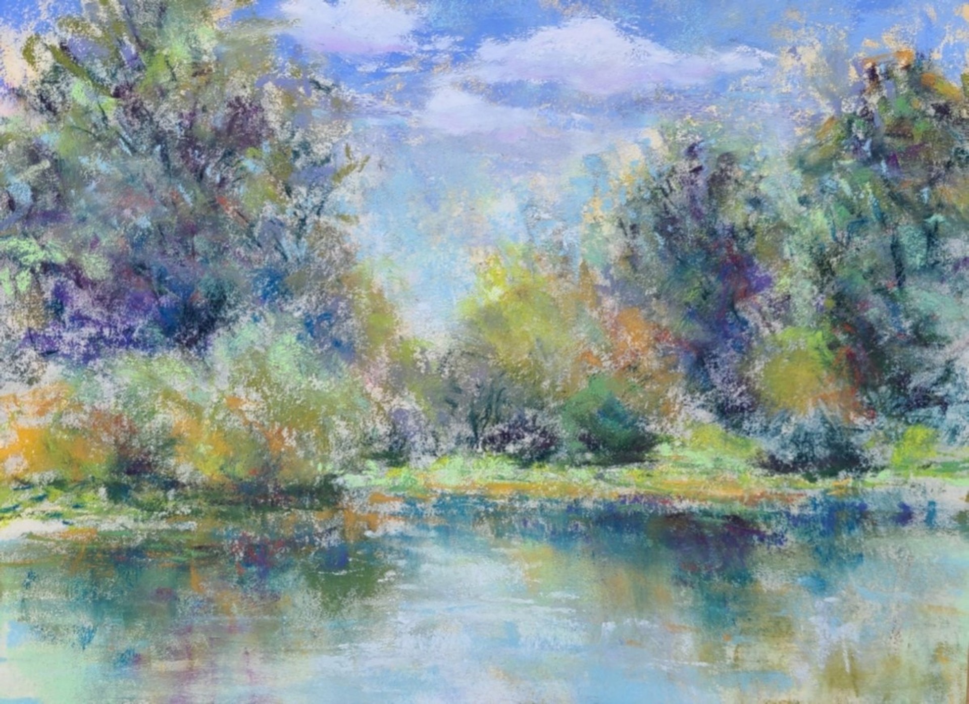 Calm Riverfront by Debbie Robinson, 2025