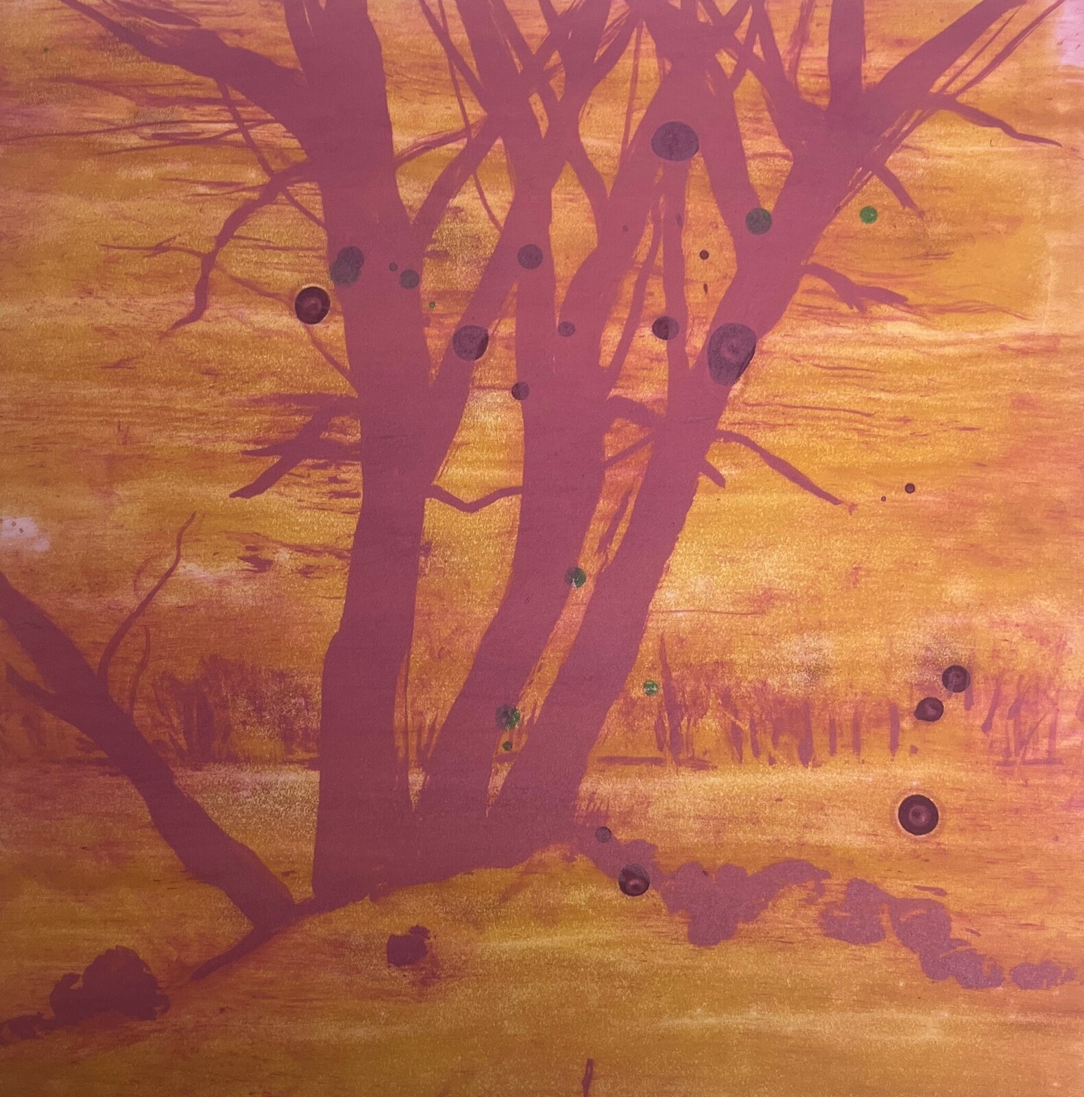 Spring Fever VI by Deborah Freedman, 2018